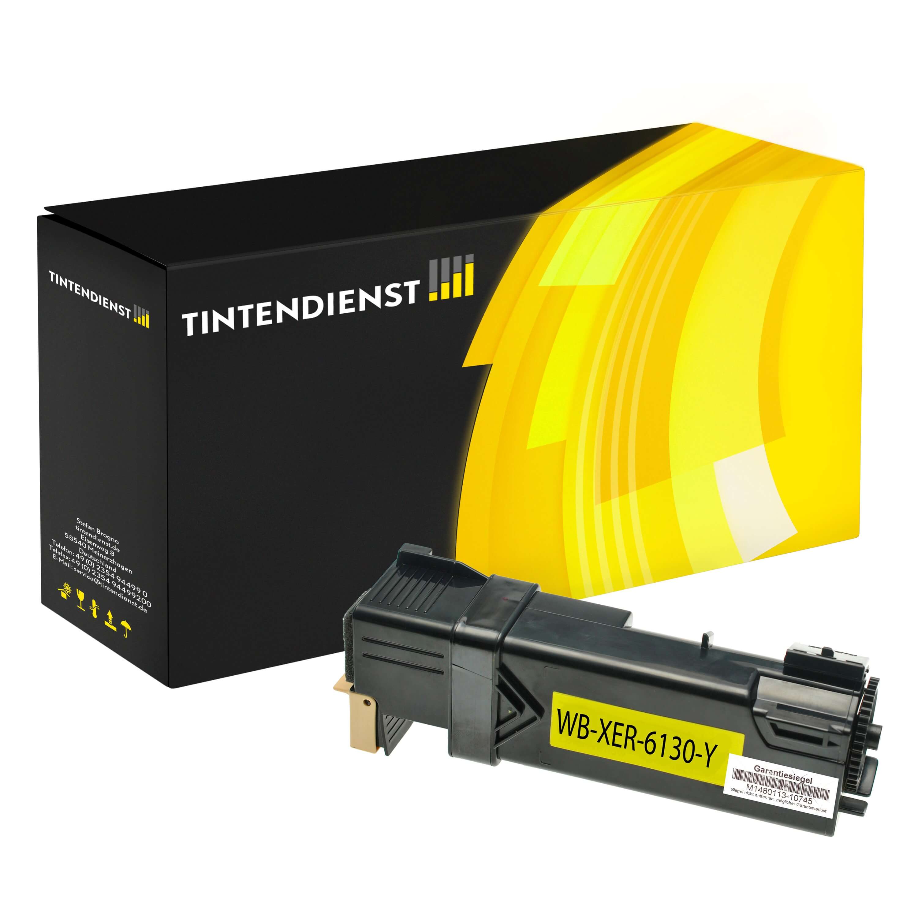 Toner kompatibel für Xerox Phaser 6130 V N (106R01280) Gelb