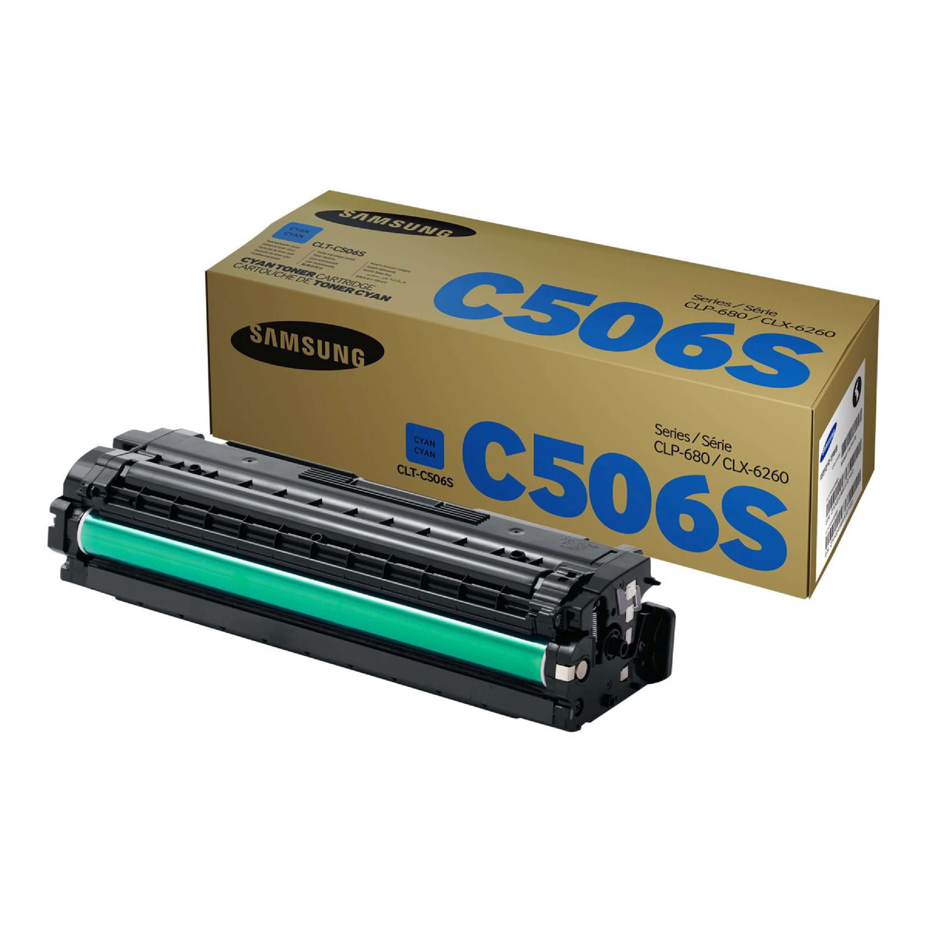 Original Toner Samsung CLP-680 DW (SU047A / CLT-C506S)