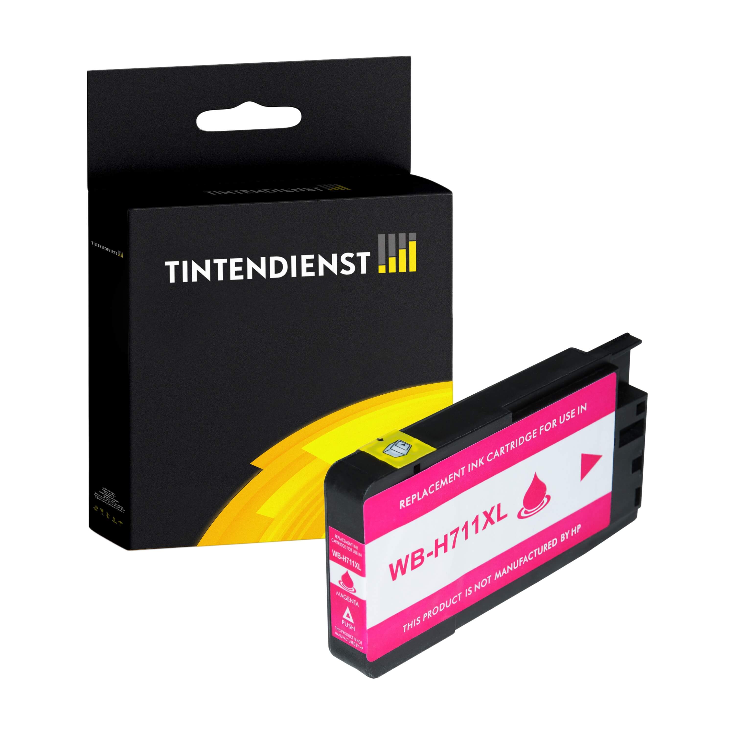 Druckerpatrone kompatibel für HP DesignJet T 130 (CZ131A / 711) Magenta