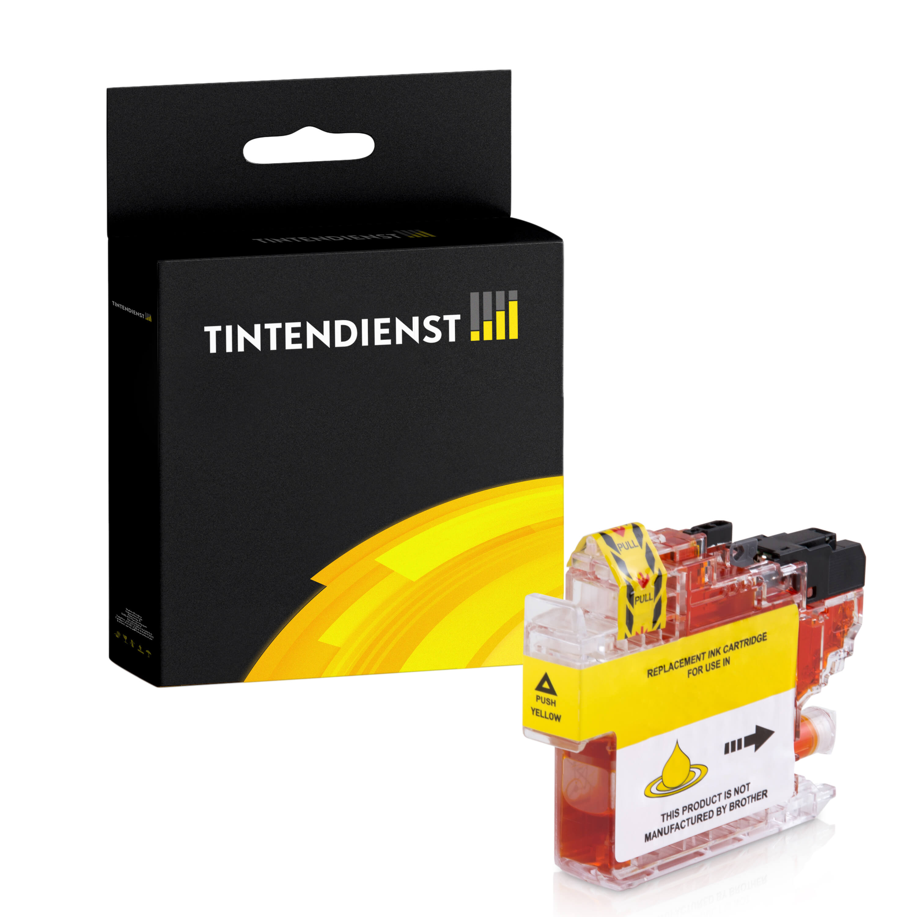 Druckerpatrone kompatibel für Brother MFC-J 6540 DWE (LC-422Y) Gelb