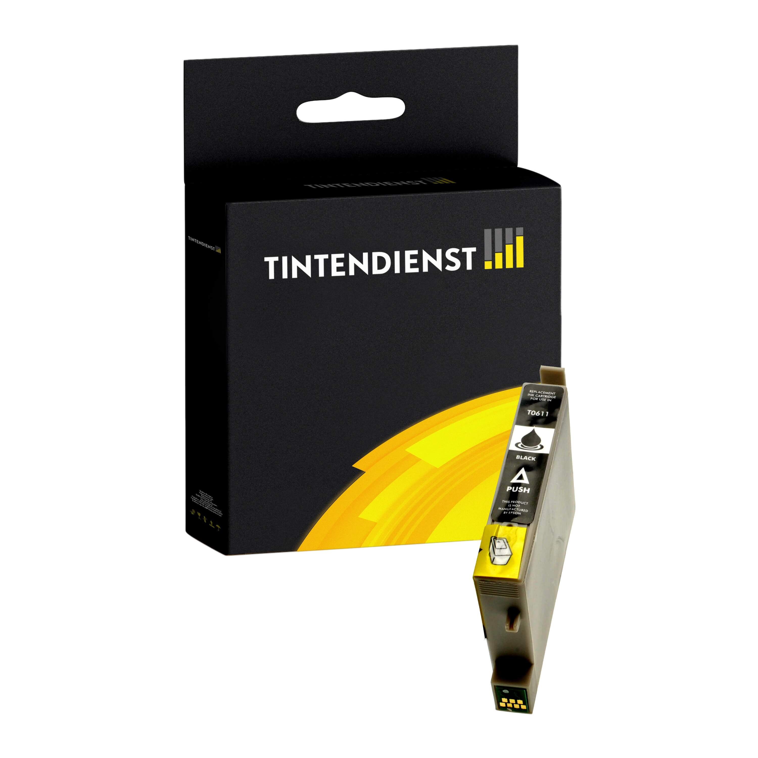 Druckerpatrone kompatibel für Epson Stylus D 68 (C13T06114010 / T0611) Schwarz