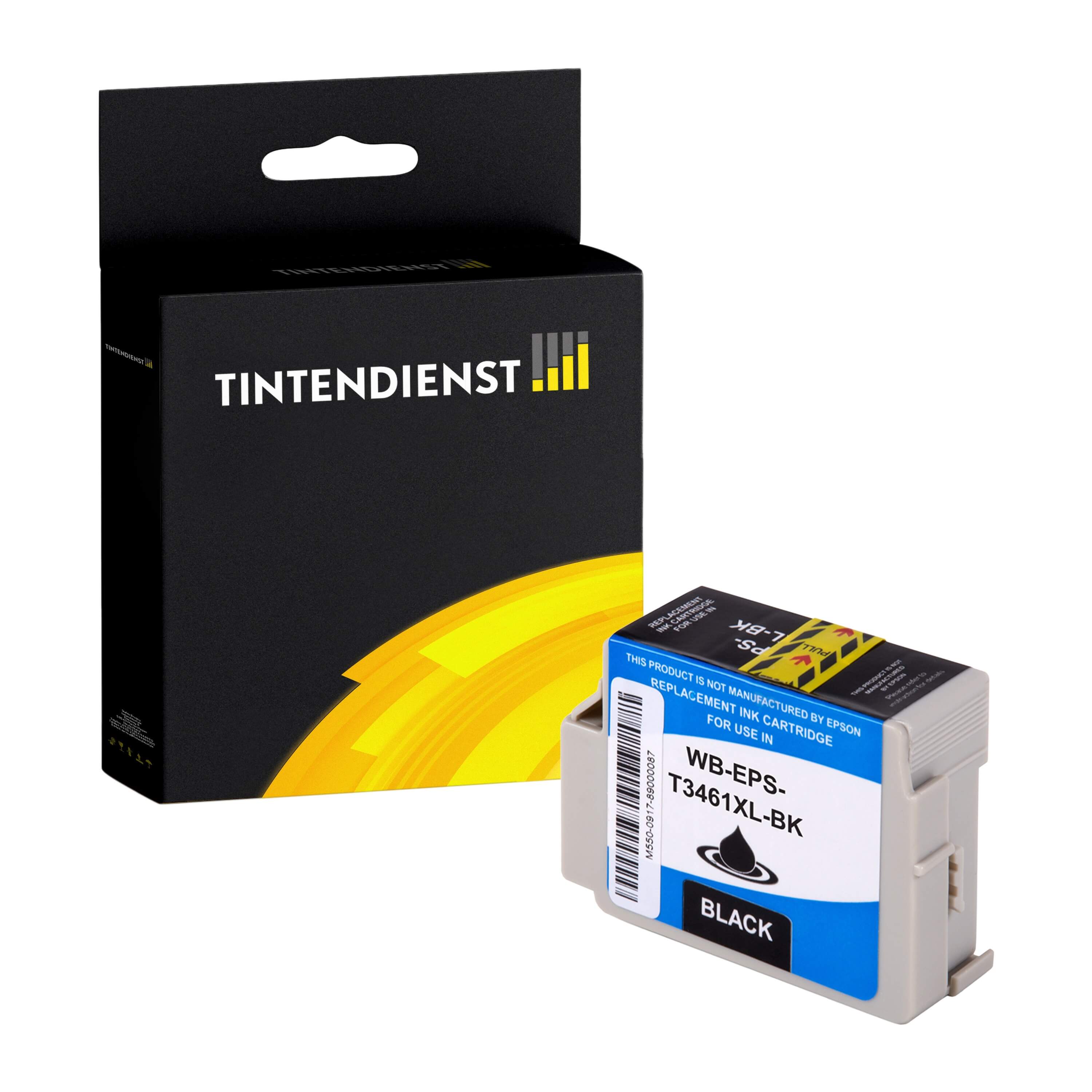 Druckerpatrone kompatibel für Epson C13T34614010 / 34 Schwarz