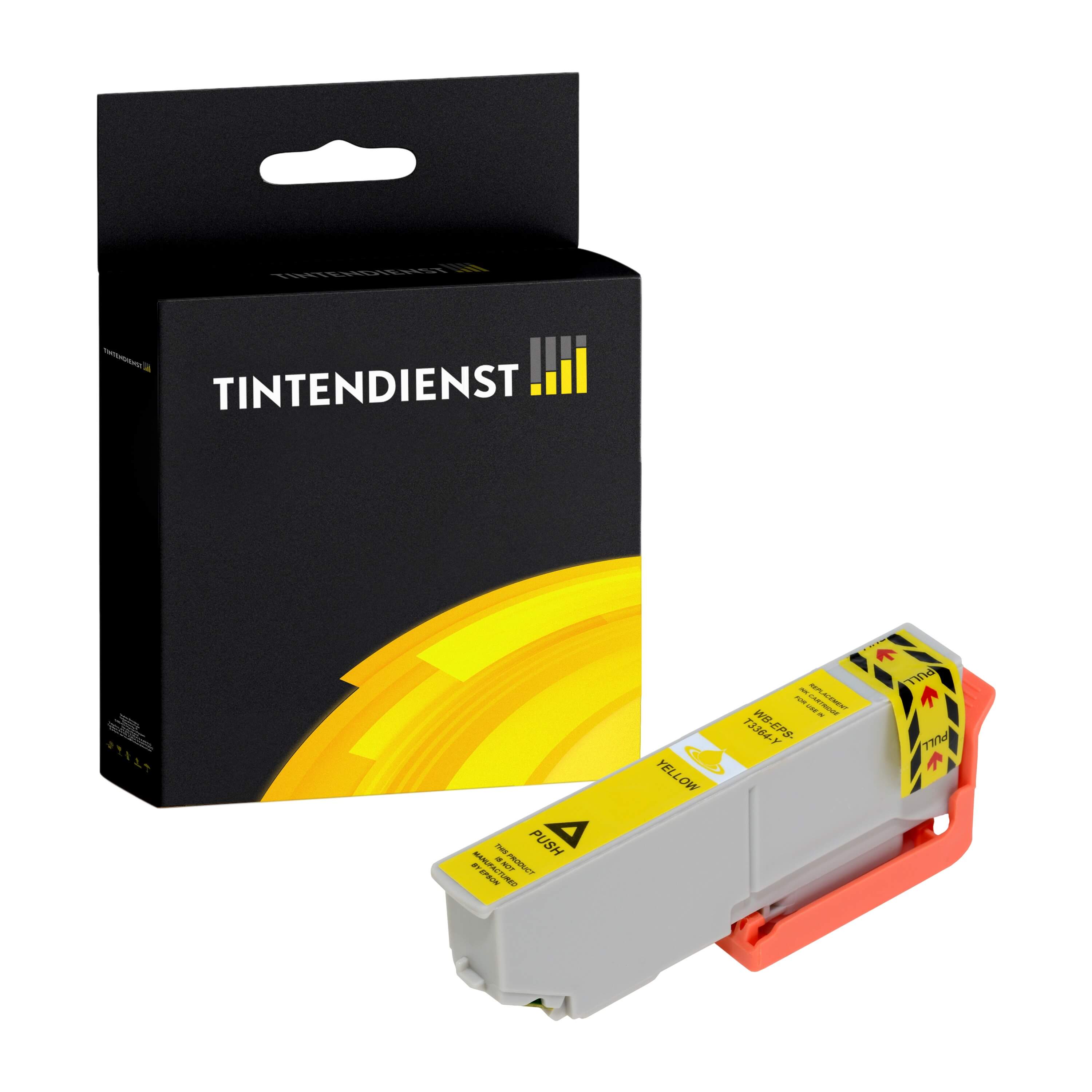 Druckerpatrone kompatibel für Epson Expression Premium XP-645 (C13T33644010 / 33XL) Gelb