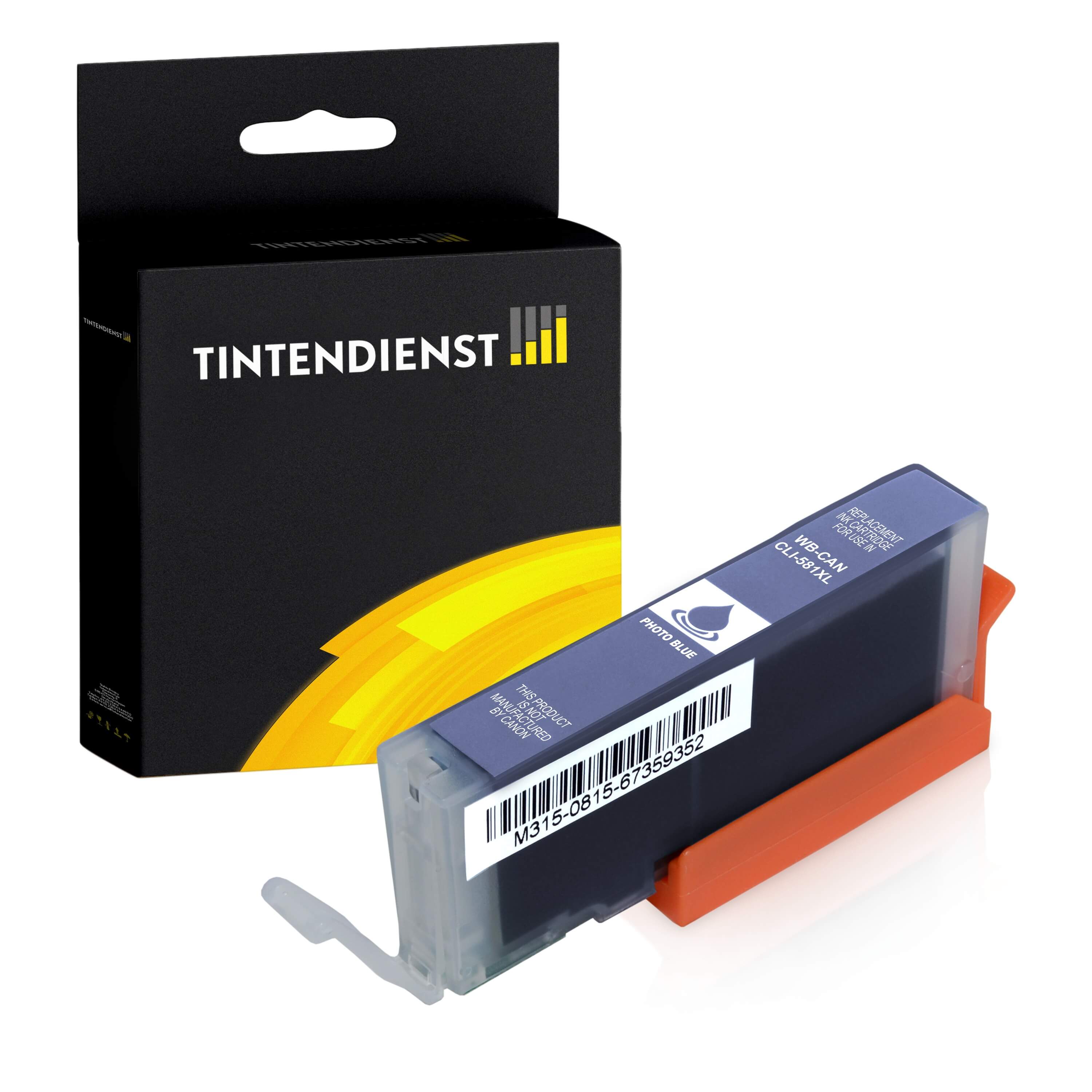 Druckerpatrone kompatibel für Canon Pixma TS 9100 Series (2107C001 / CLI-581PB) Blau