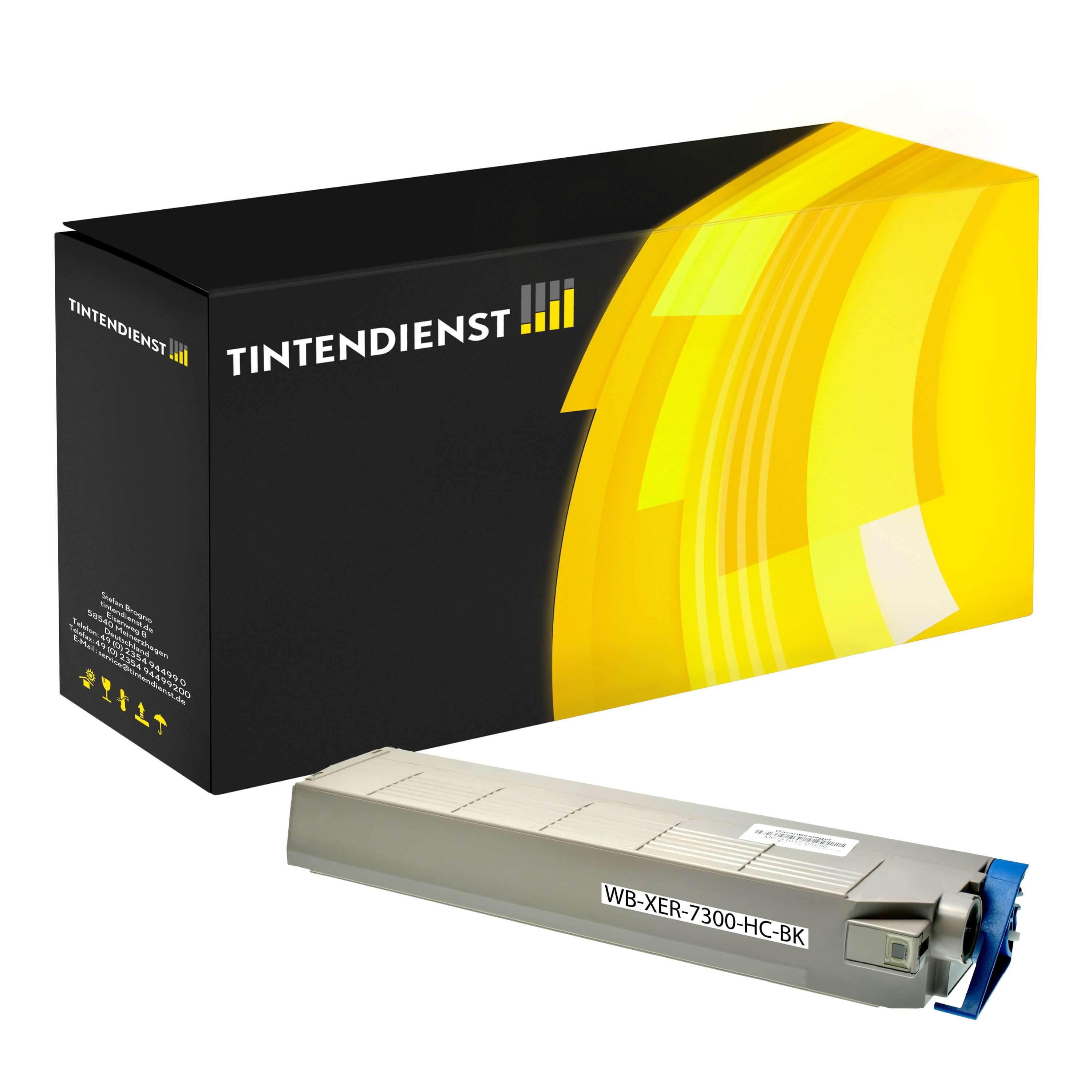 Toner kompatibel für Xerox Phaser 7300 B (016-1980-00) Schwarz