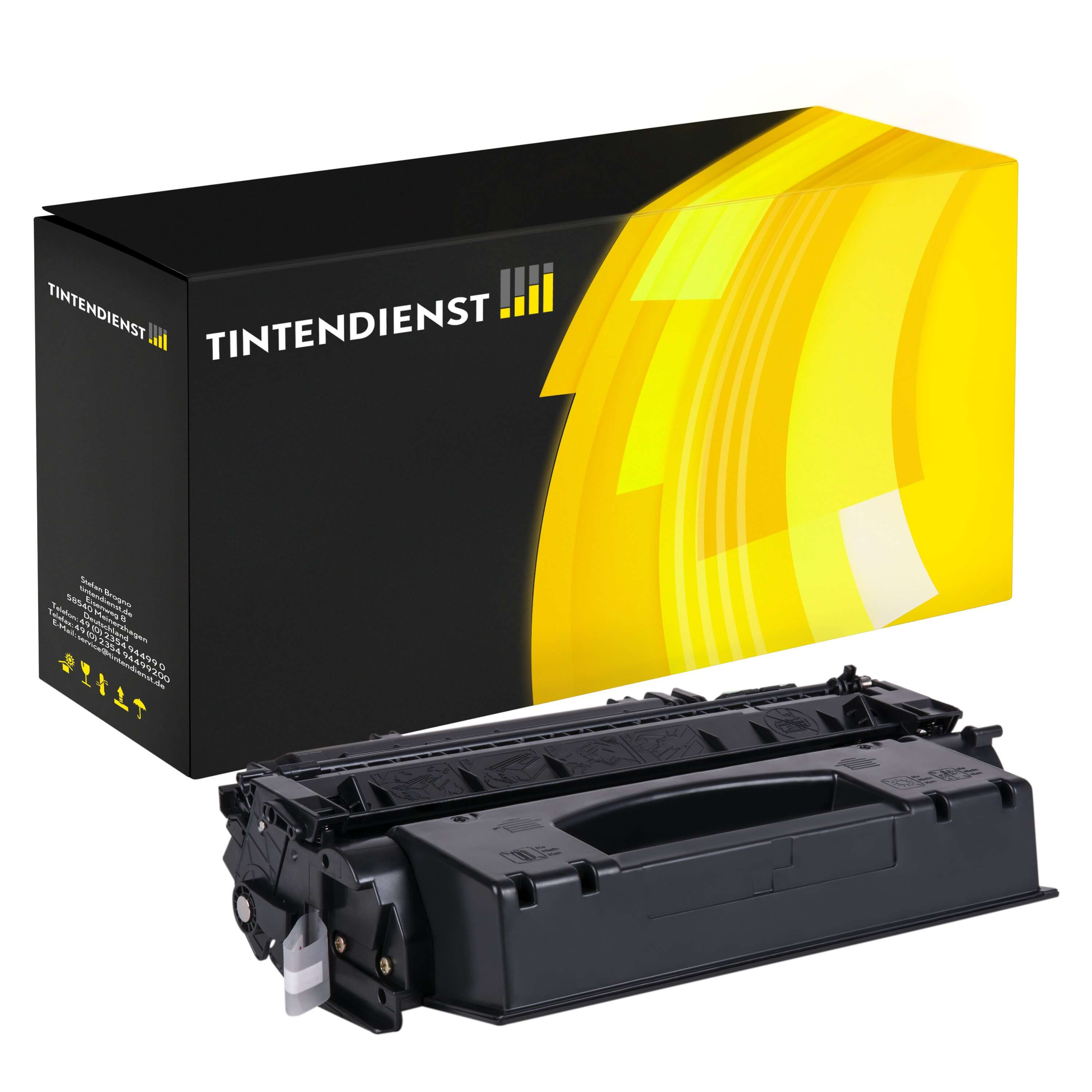 Toner kompatibel für HP LaserJet P 2011 n (Q7553A / 53A) Schwarz