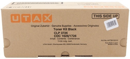 Original Toner Utax CDC 1626 (4472610010) Schwarz
