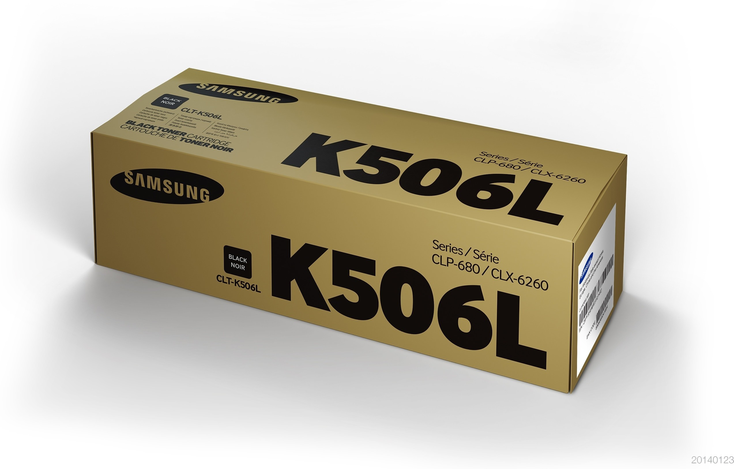 Original Toner Samsung CLP-680 ND Premium Line (SU171A / CLT-K506L) Schwarz