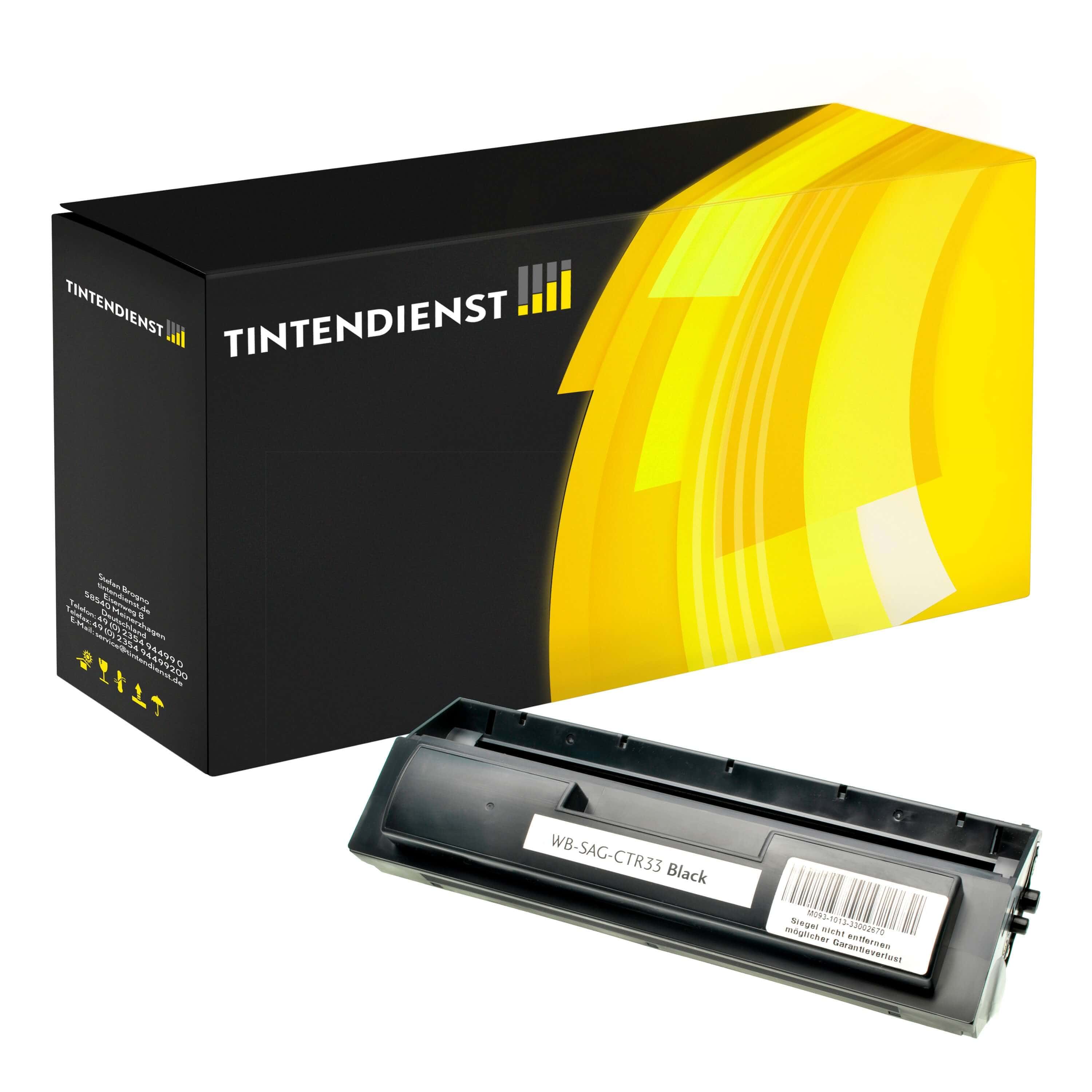 Toner kompatibel für Sagem Fax 3300 Series (CTR33 / 906115311511) Schwarz