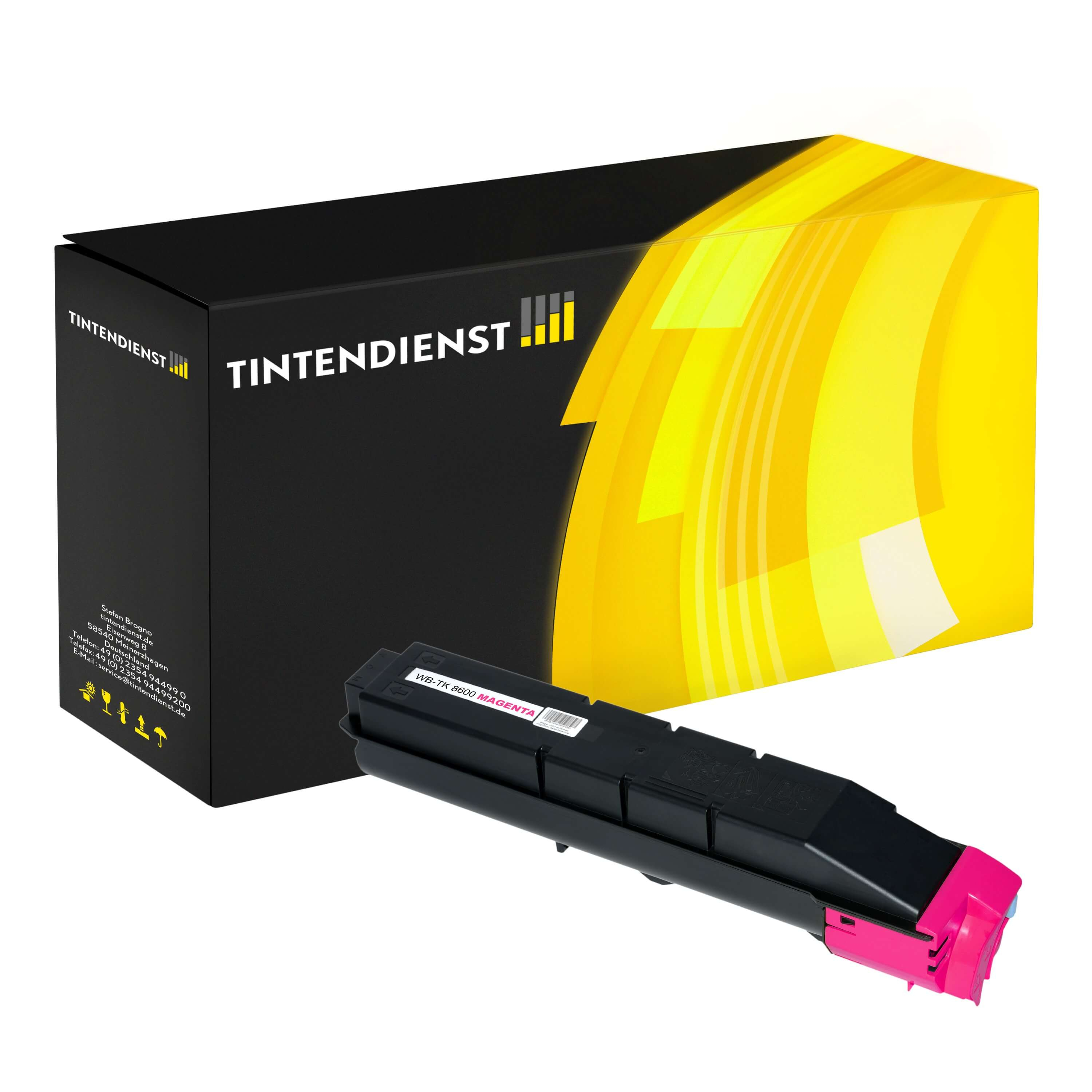 Toner kompatibel für Kyocera FS-C 8600 Series (1T02MNBNL0 / TK-8600M) Magenta