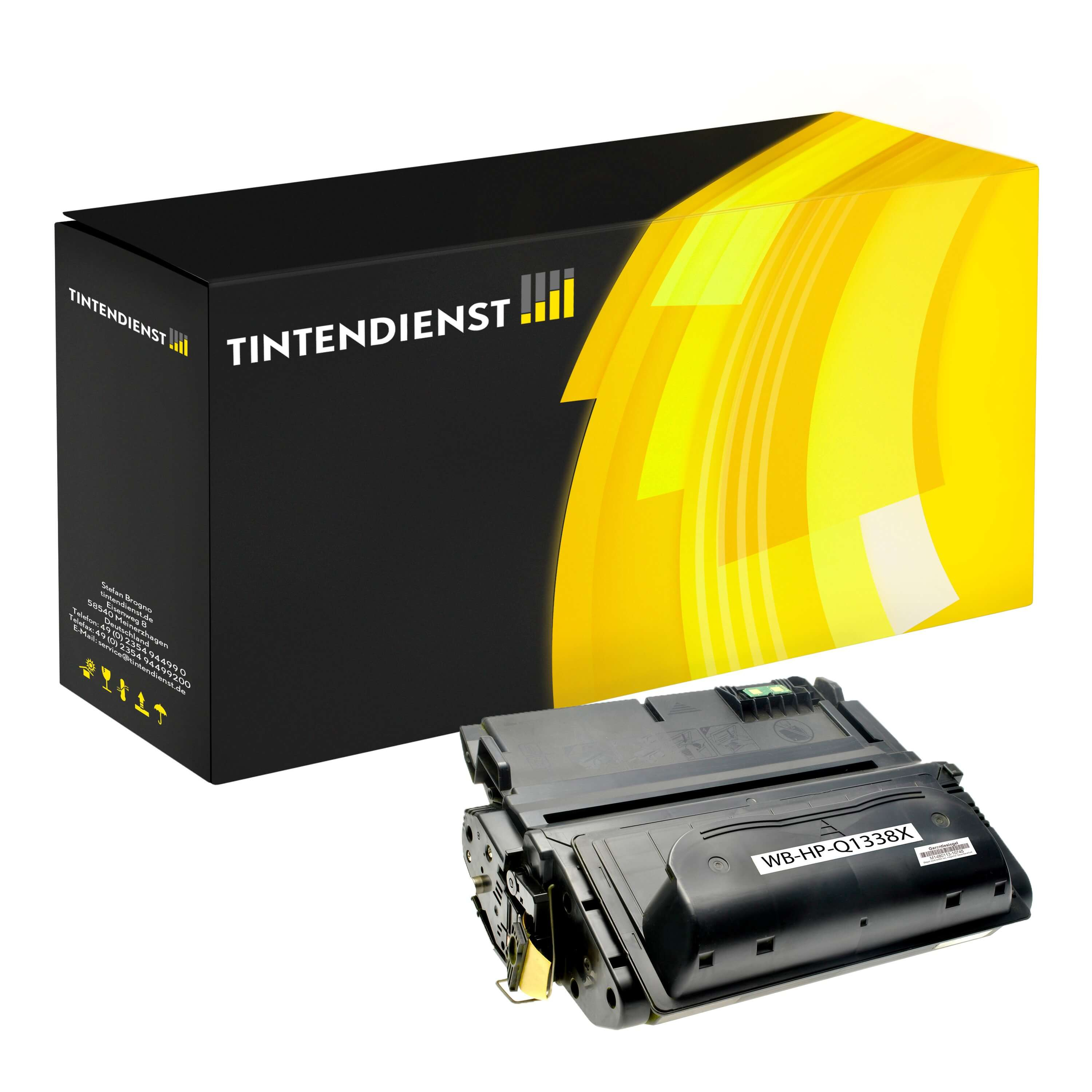 Toner kompatibel für HP LaserJet 4200 TN (Q1338A / 38A) Schwarz