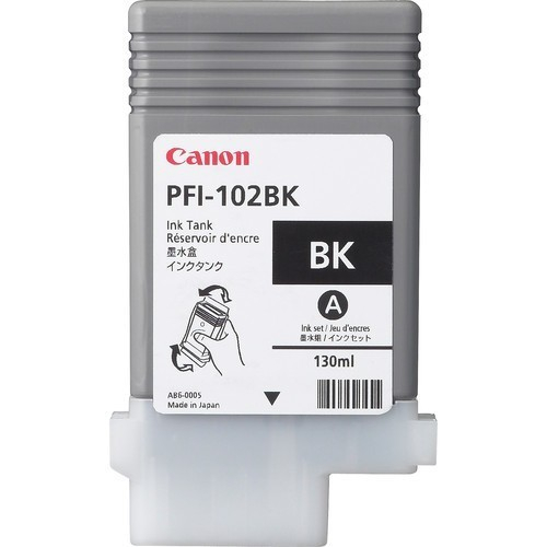 Original Druckerpatrone Canon imagePROGRAF IPF 760 Series (0895B001 / PFI-102BK) Schwarz