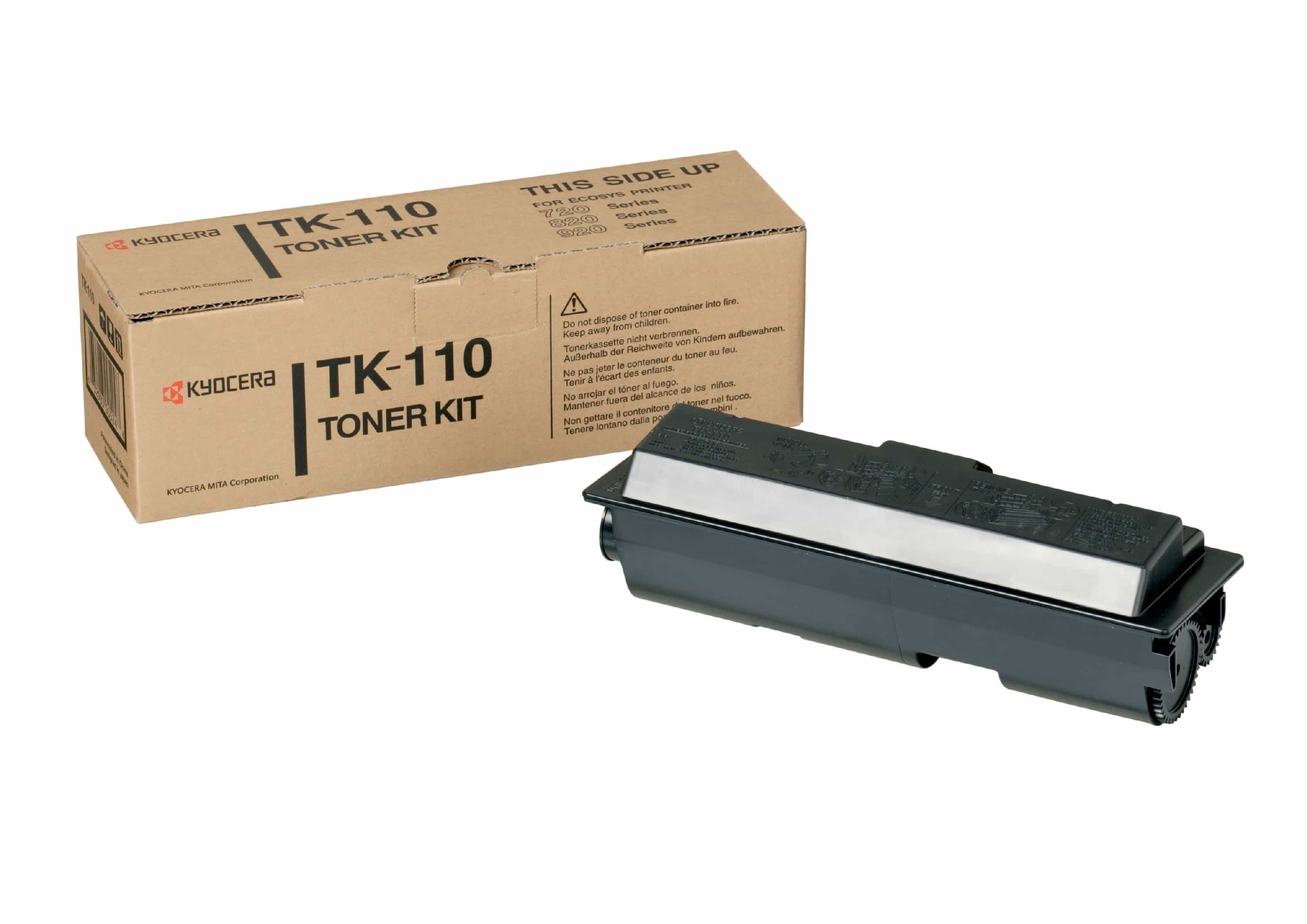 Original Toner Kyocera 1T02FV0DE0 / TK-110 Schwarz