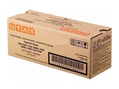 Original Toner Utax CDC 1726 (4472610016) Gelb
