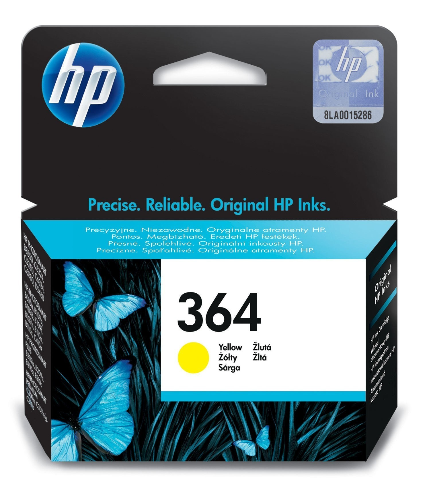 Original Druckerpatrone HP PhotoSmart Premium B 210 e (CB320EE / 364) Gelb