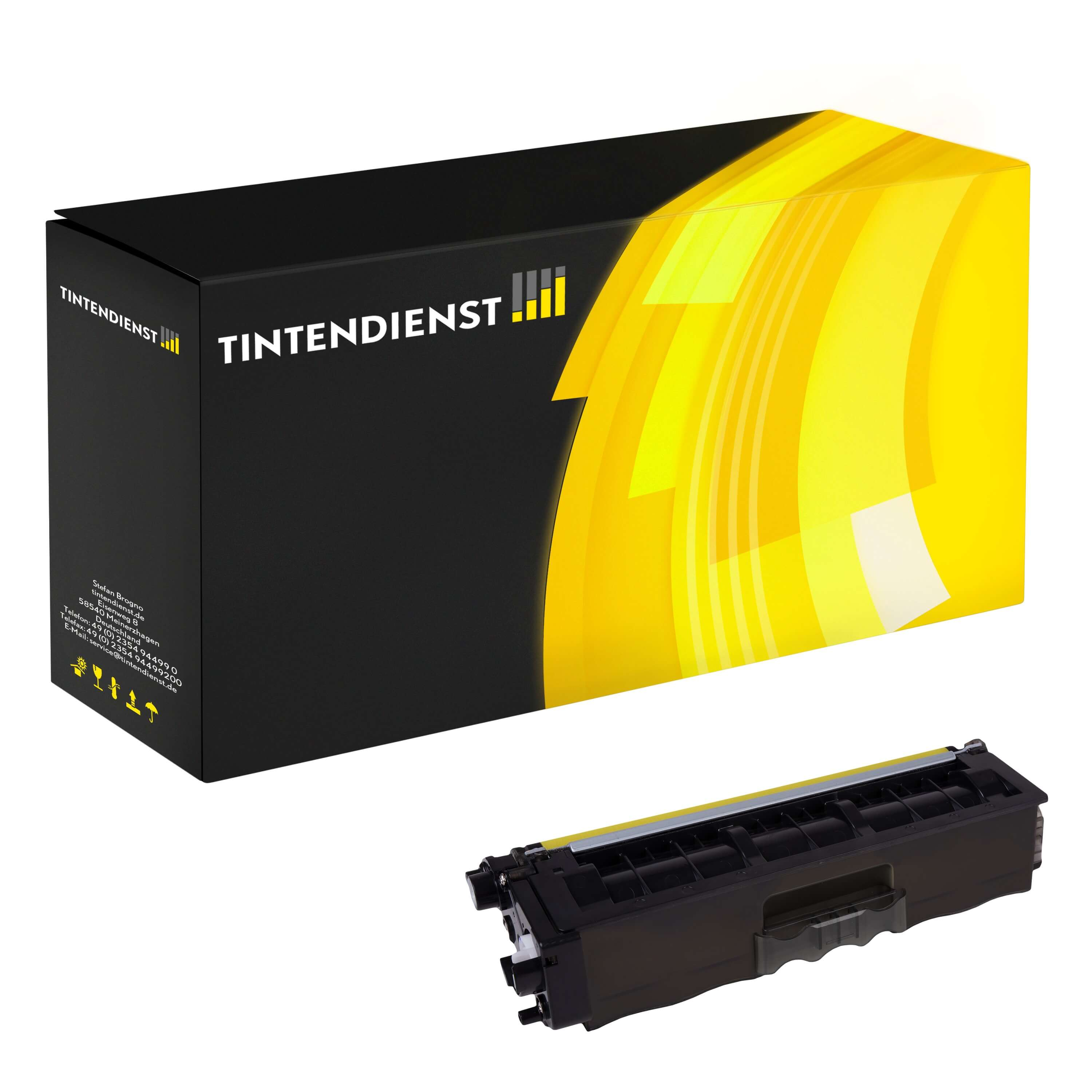 Toner kompatibel für Brother HL-4570 CDW (TN-320Y) Gelb