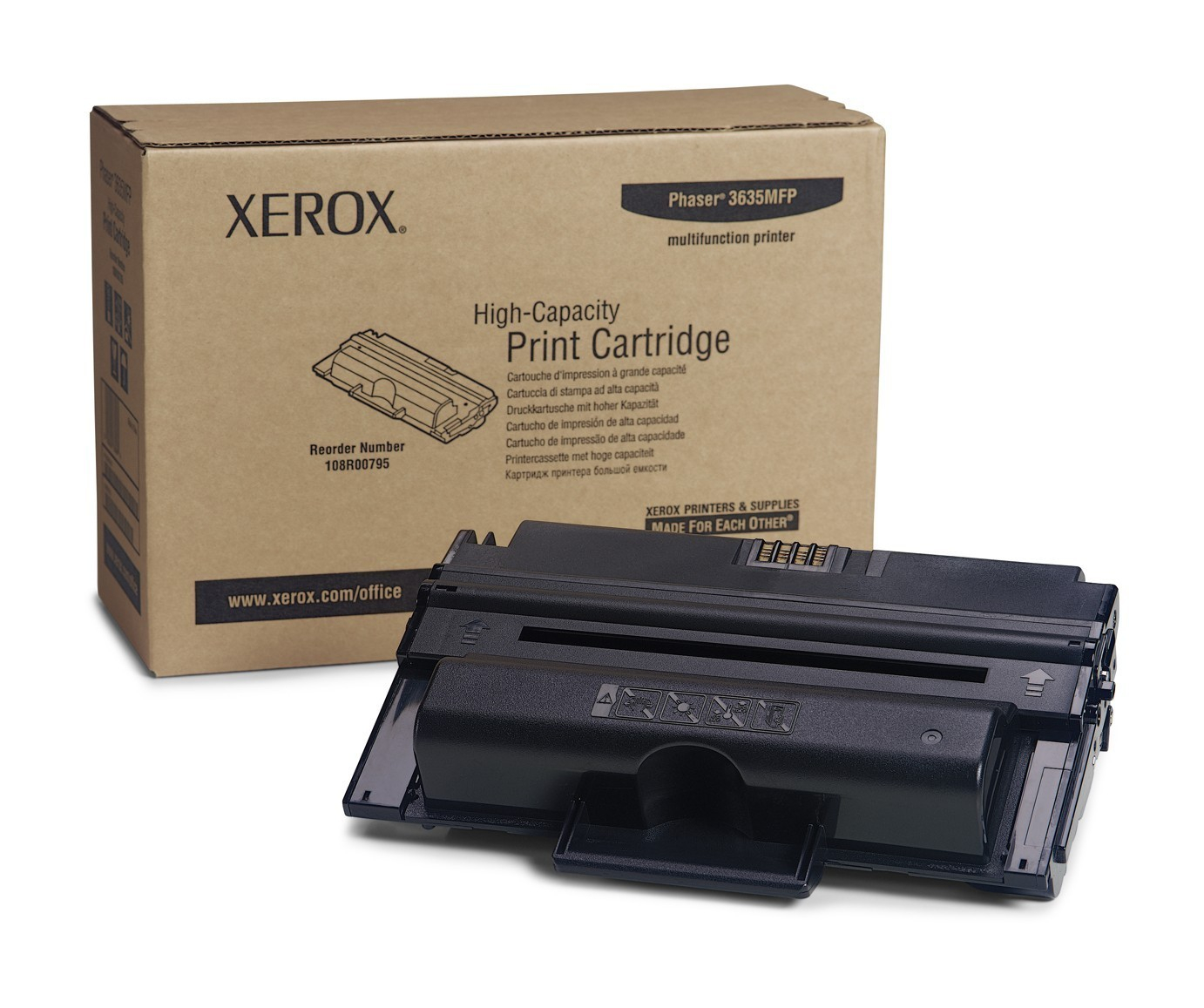 Original Toner Xerox Phaser 3635 Series (108R00795) Schwarz