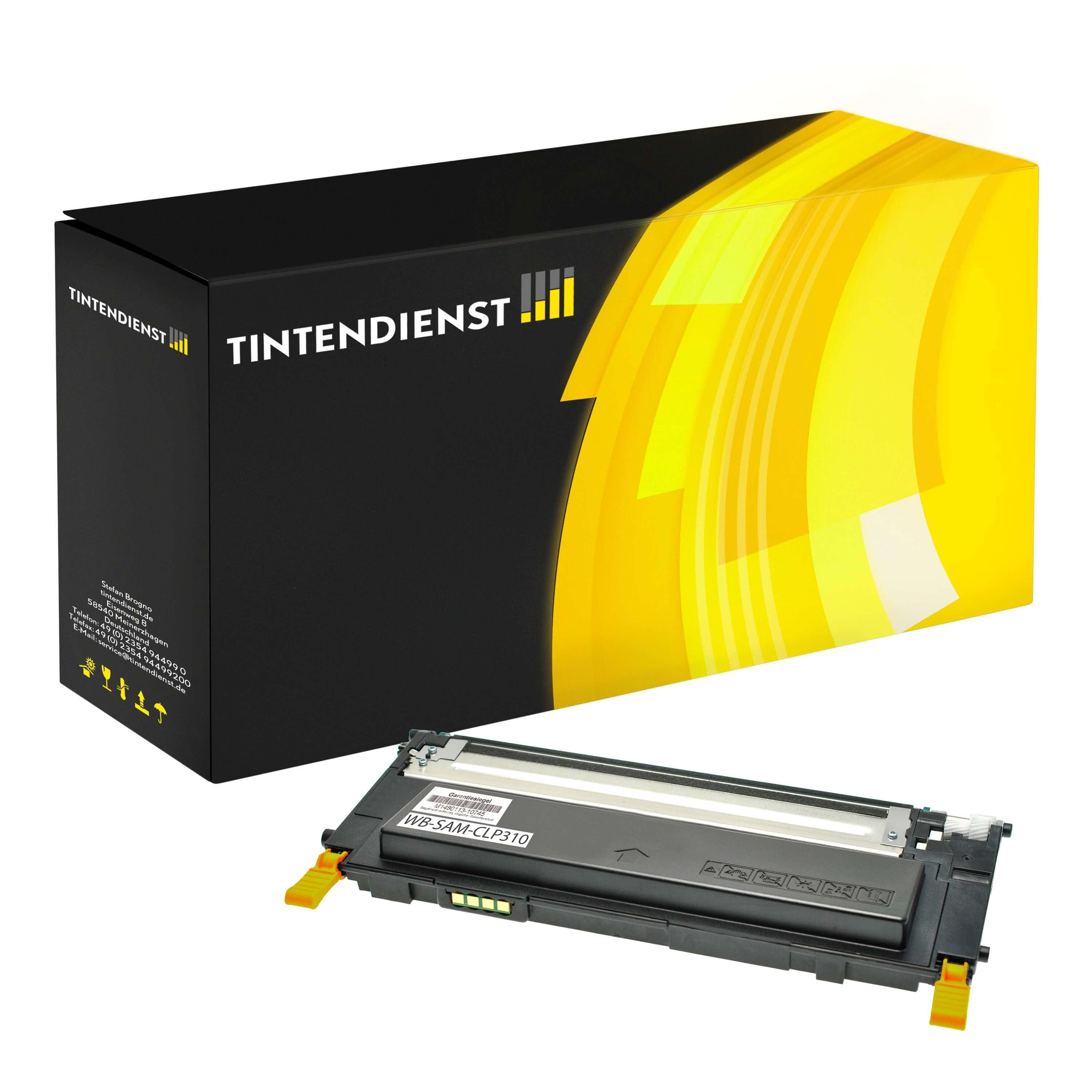 Toner kompatibel für Samsung CLX-3170 N (CLT-Y4092S/ELS / Y4092S) Gelb