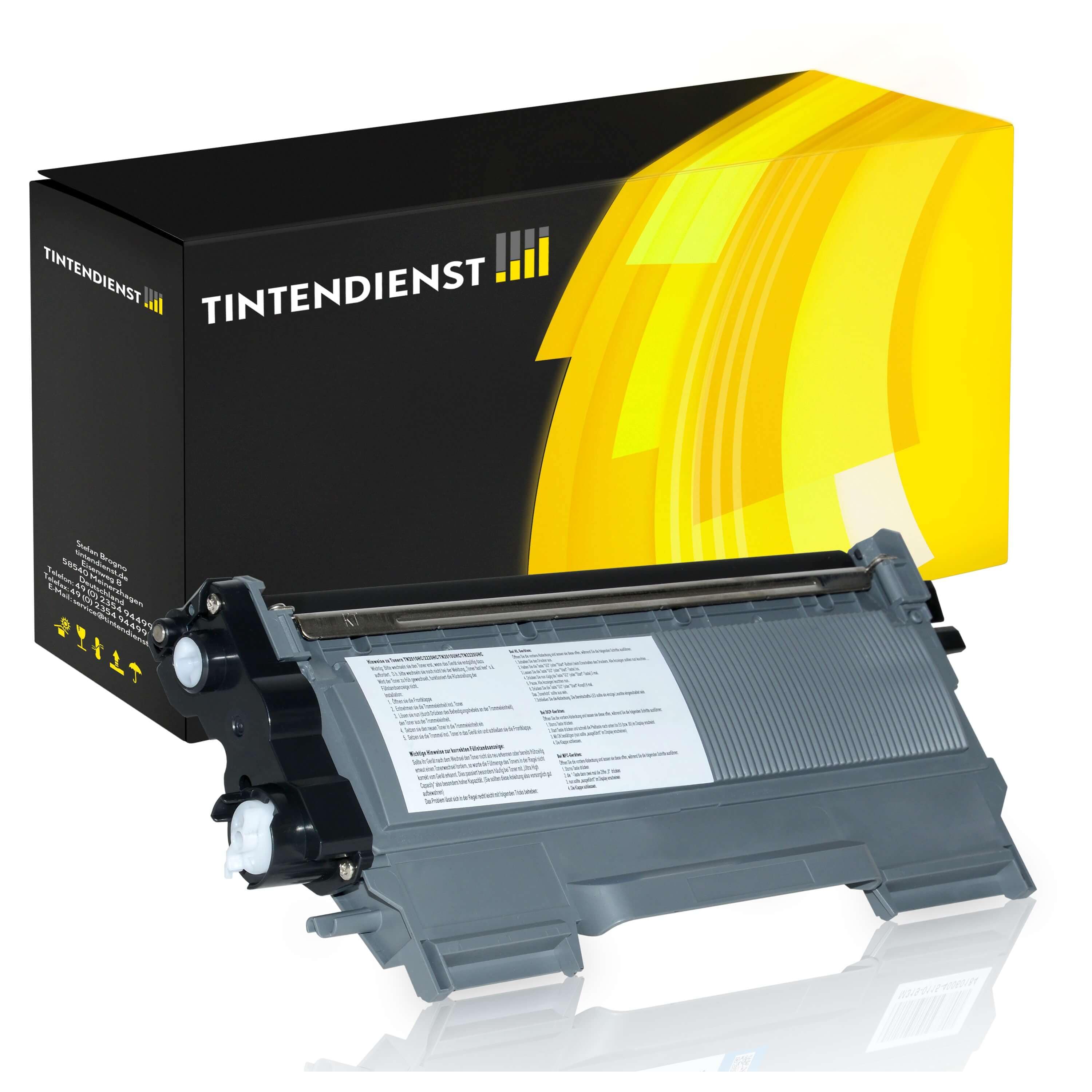 Toner kompatibel für Brother HL-2240 DR (TN-2220) Schwarz