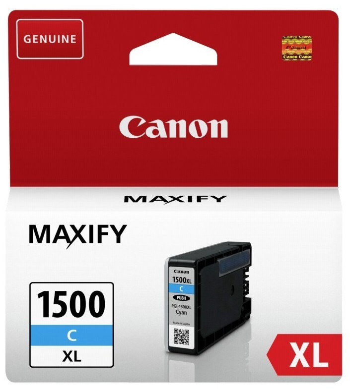 Original Druckerpatrone Canon Maxify MB 2750 (9193B001 / PGI-1500XLC) Cyan