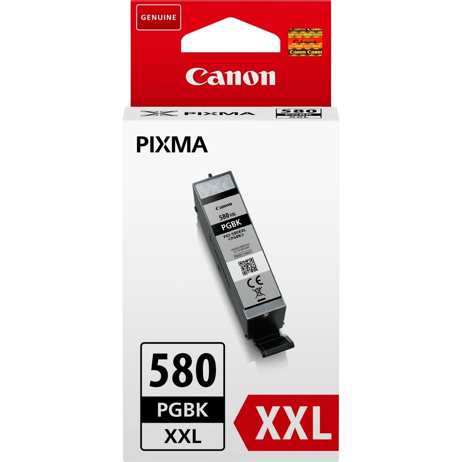Original Druckerpatrone Canon Pixma TS 6151 (1970C001 / PGI-580PGBKXXL) Schwarz 2XL