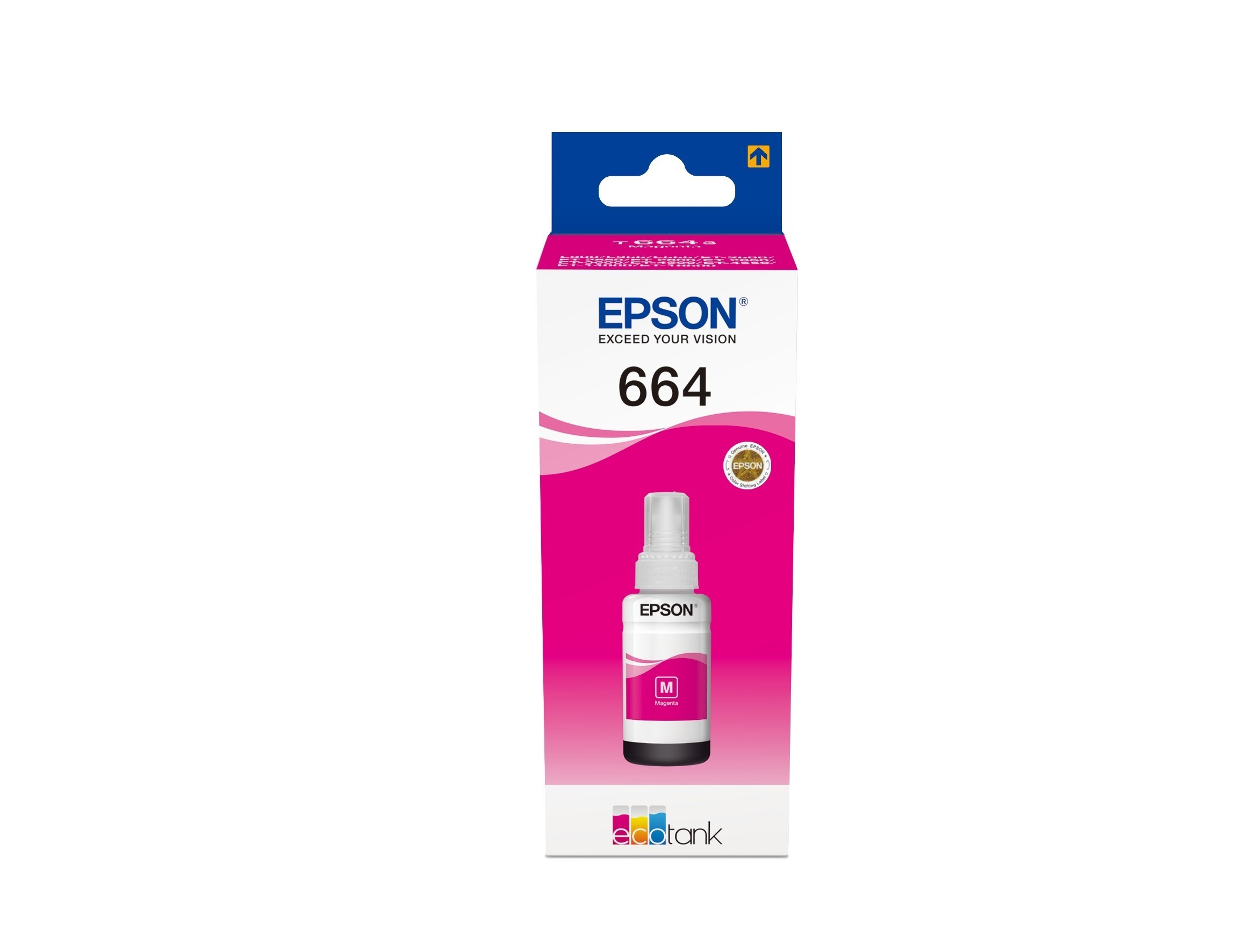 Original Tintentank Epson EcoTank L 486 (C13T664340 / 664) Magenta