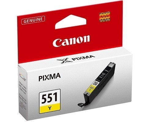 Original Druckerpatrone Canon Pixma IP 7200 Series (6511B001 / CLI-551Y) Gelb