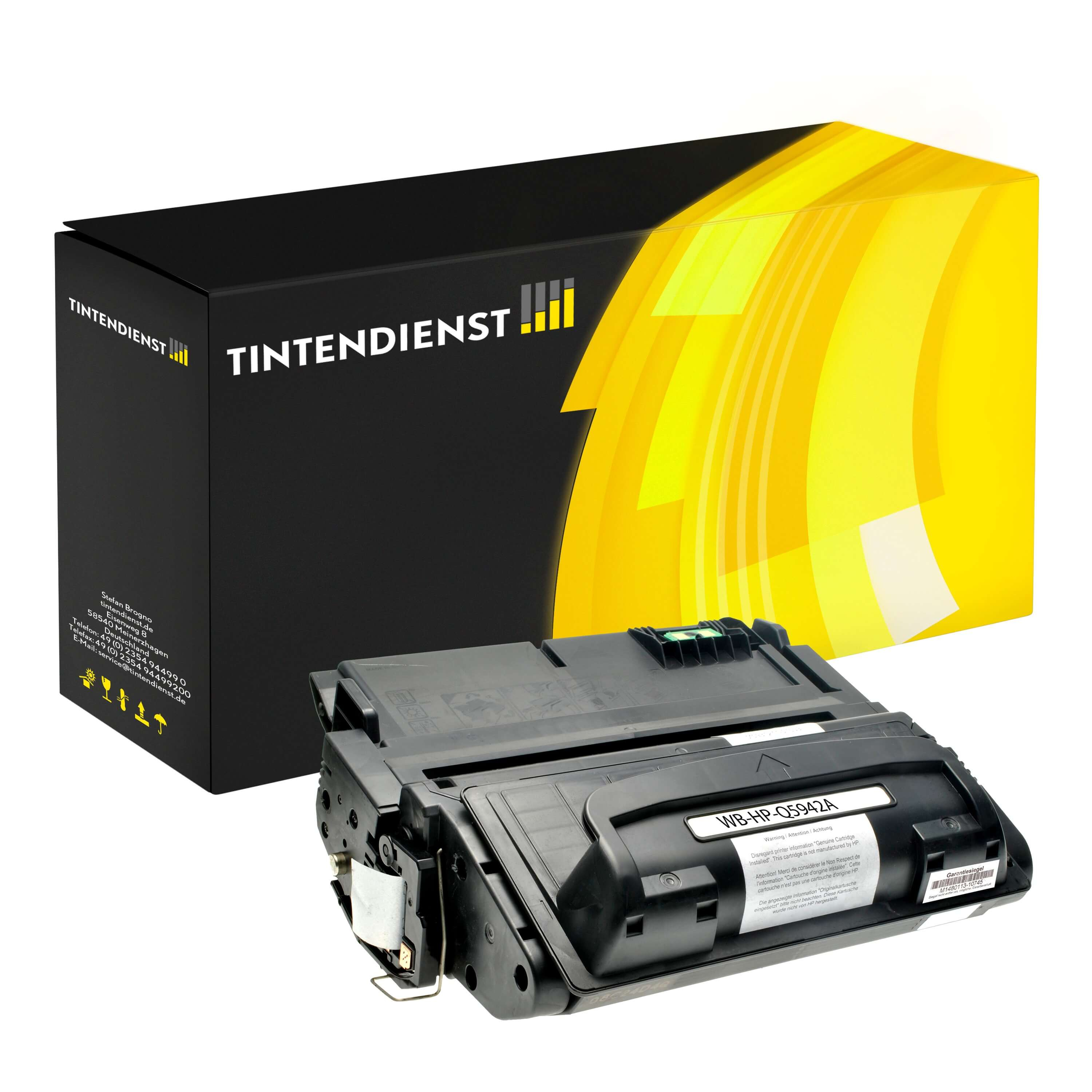 Toner kompatibel für HP LaserJet 4250 TN (Q5942A / 42A) Schwarz
