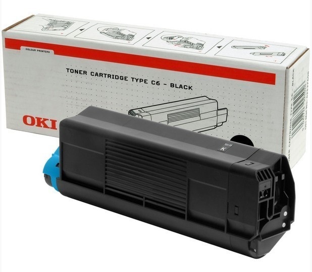 Original Toner OKI C 5200 N (42127408) Schwarz