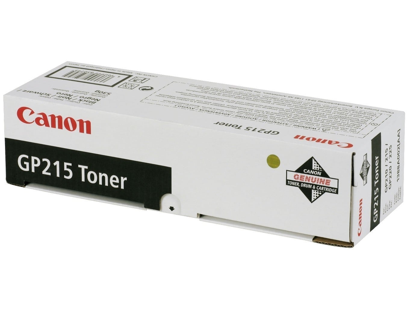 Original Toner Canon GP 210 Series (1388A002) Schwarz