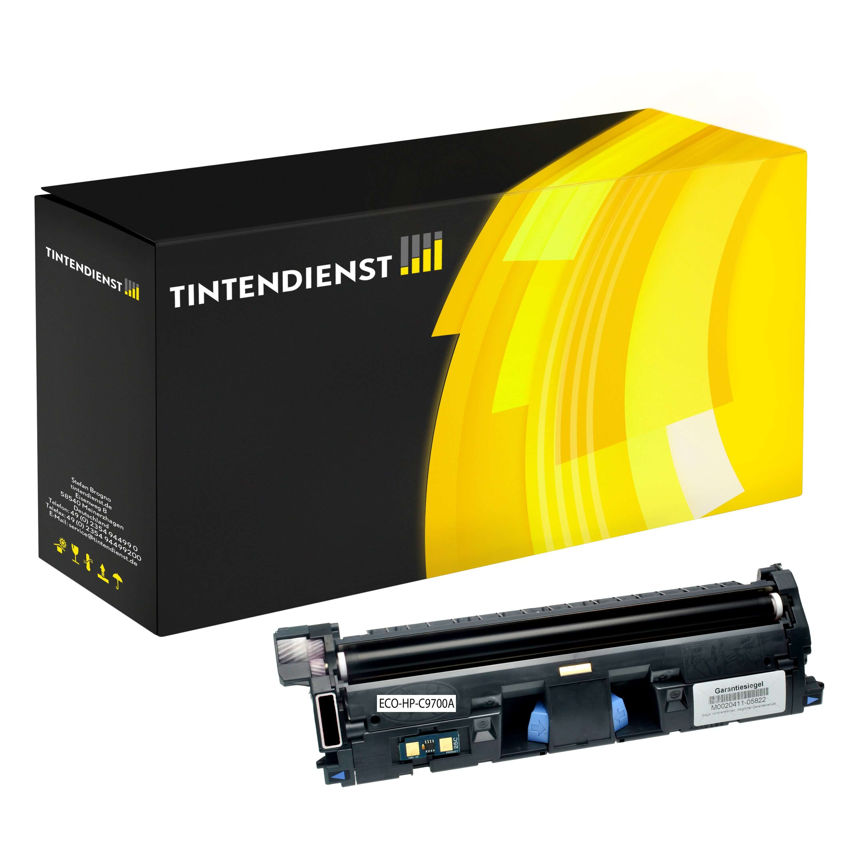 Toner kompatibel für HP Color LaserJet 2500 (C9700A / 121A) Schwarz
