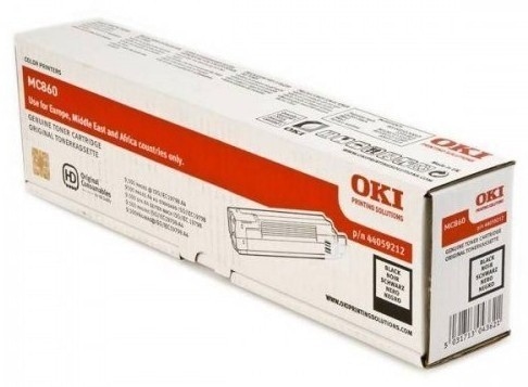 Original Toner OKI MC 860 CDXN (44059212) Schwarz