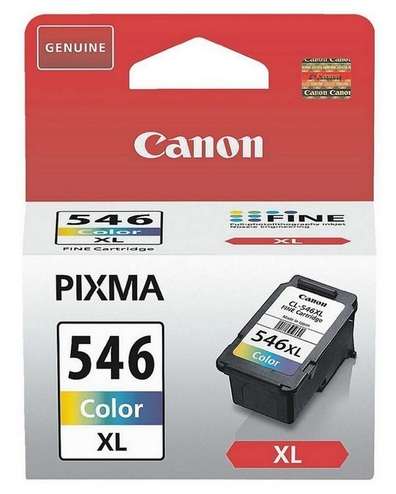 Original Druckerpatrone Canon Pixma TS 3550 (8288B001 / CL-546XL) Color (Cyan,Magenta,Gelb)