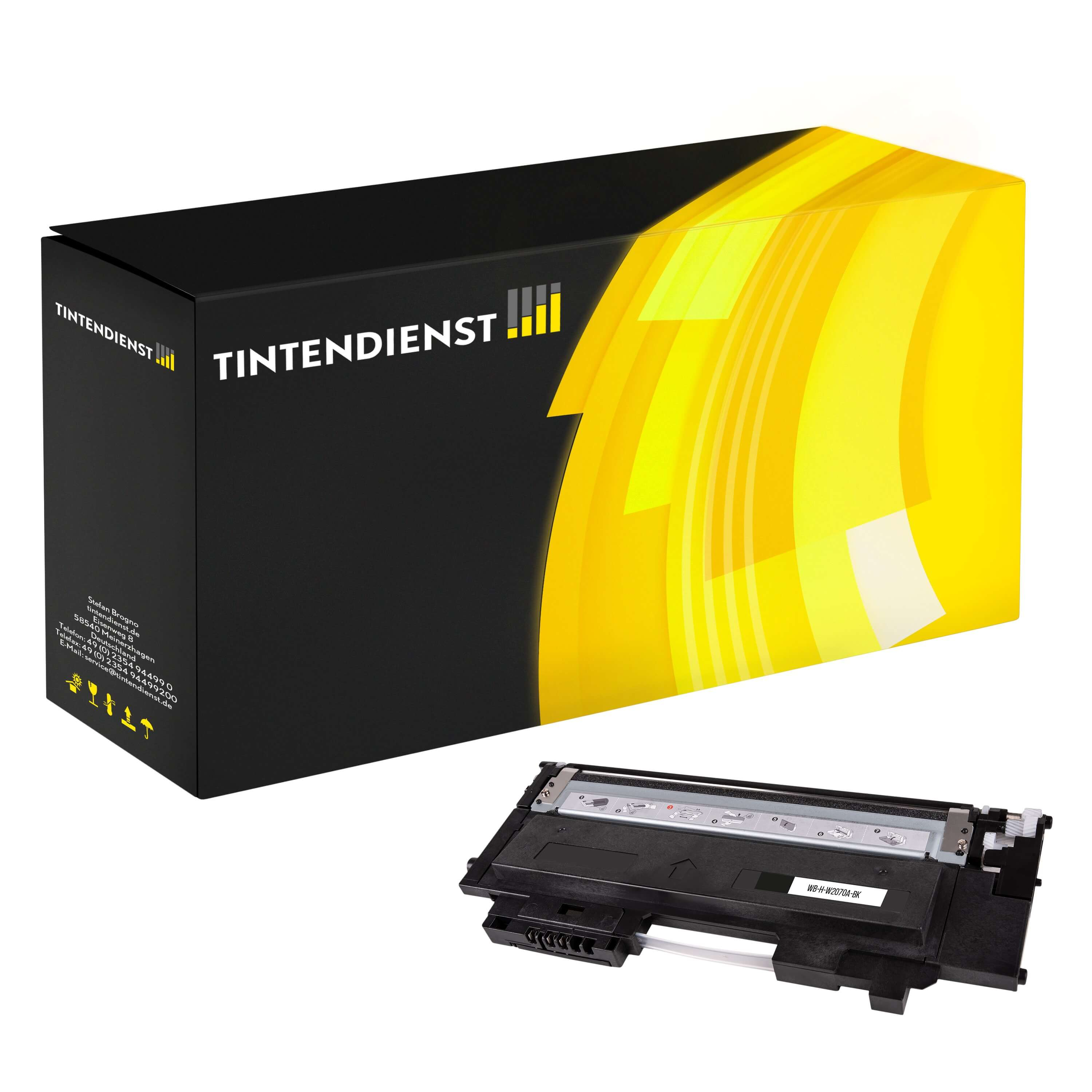 Toner kompatibel für HP Color Laser MFP 179 fng (W2070A / 117A) Schwarz