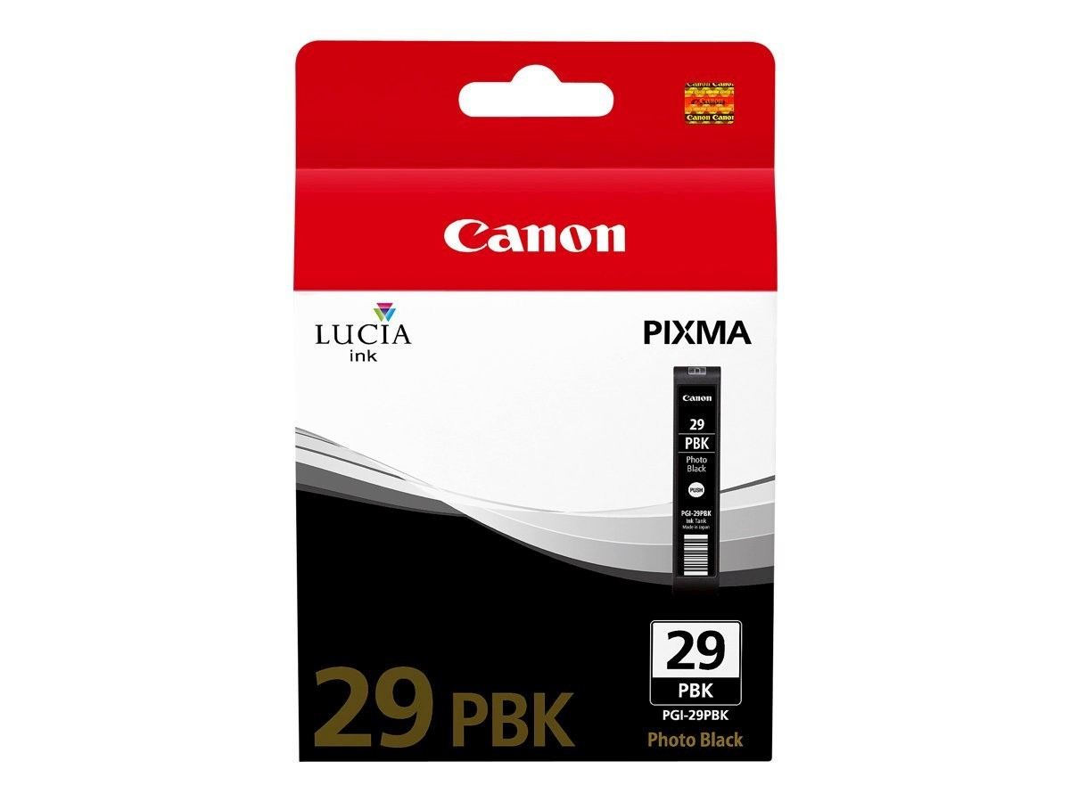 Original Druckerpatrone Canon Pixma Pro 1 (4869B001 / PGI-29PBK) Photo Schwarz