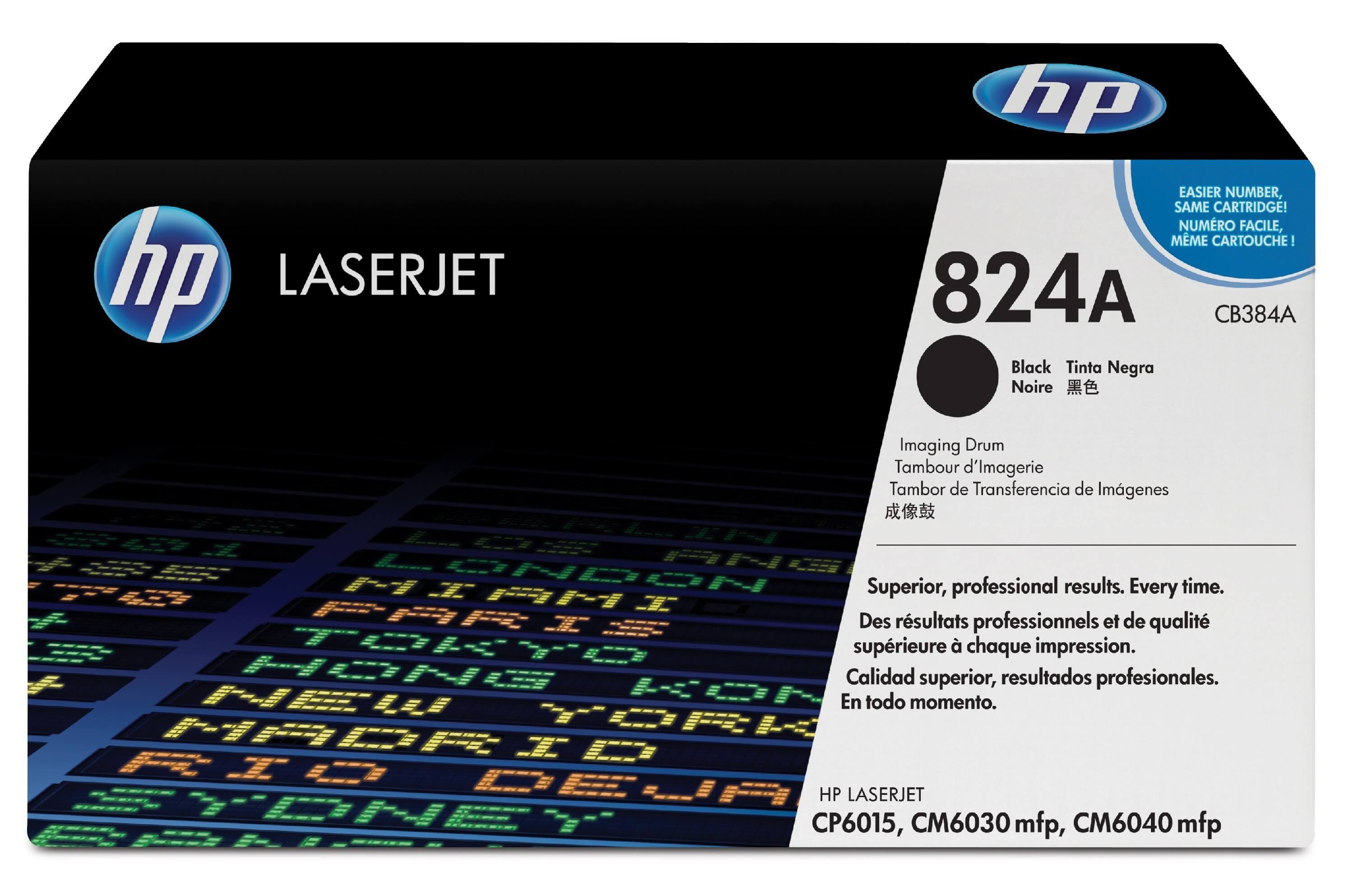 Original Trommel HP Color LaserJet CP 6015 XH (CB384A / 824A) Schwarz