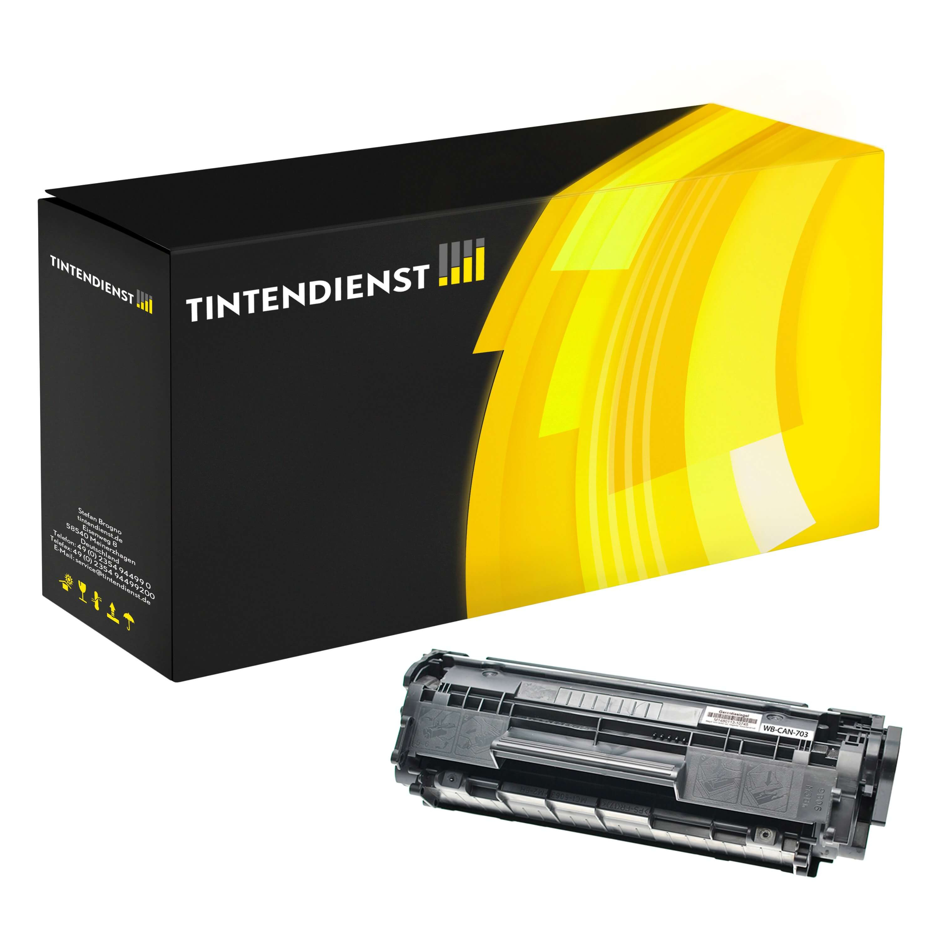 Toner kompatibel für HP LaserJet 3015 (7616A005 / 703) Schwarz