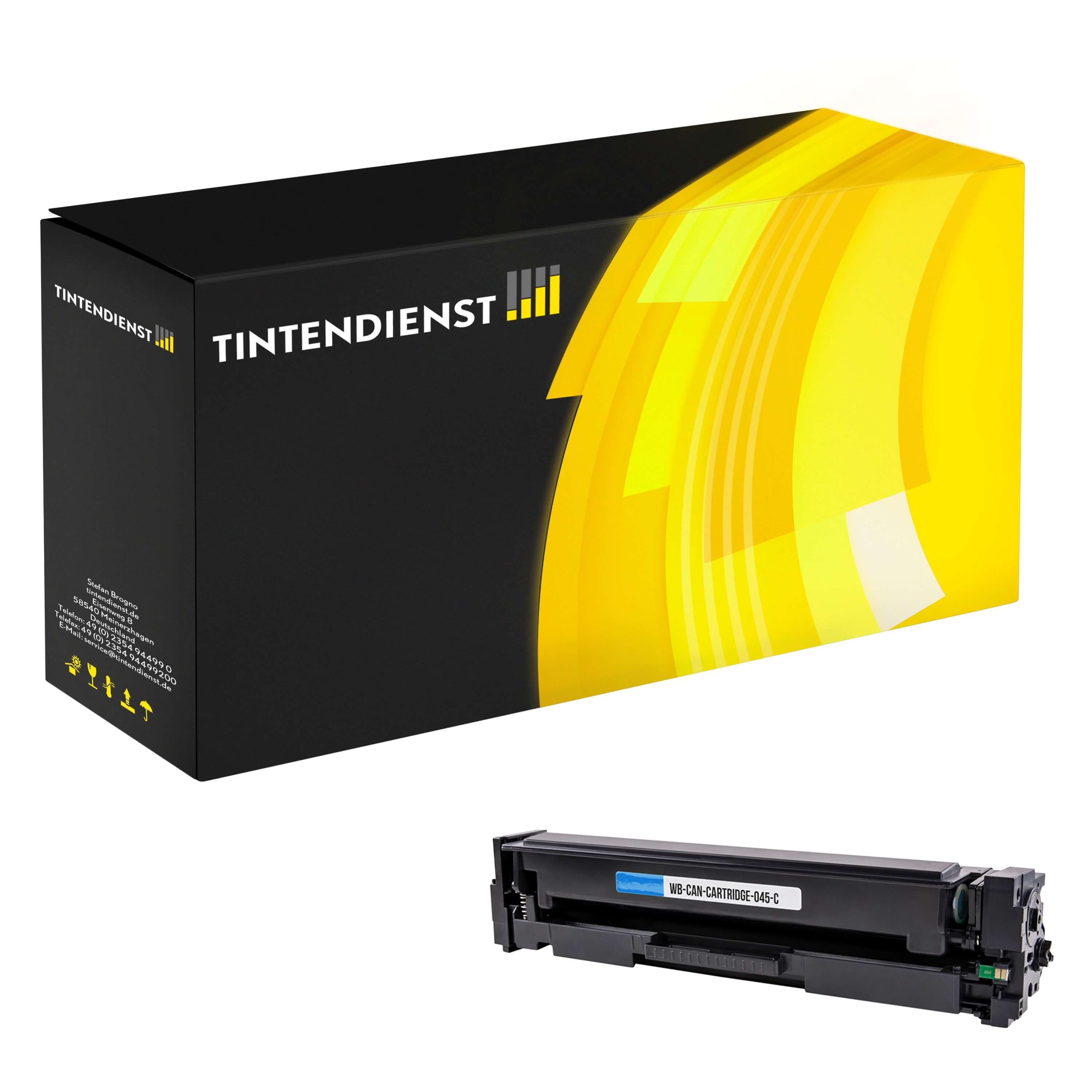 Toner kompatibel für Canon i-SENSYS MF 635 Cx (1241C002 / 045) Cyan
