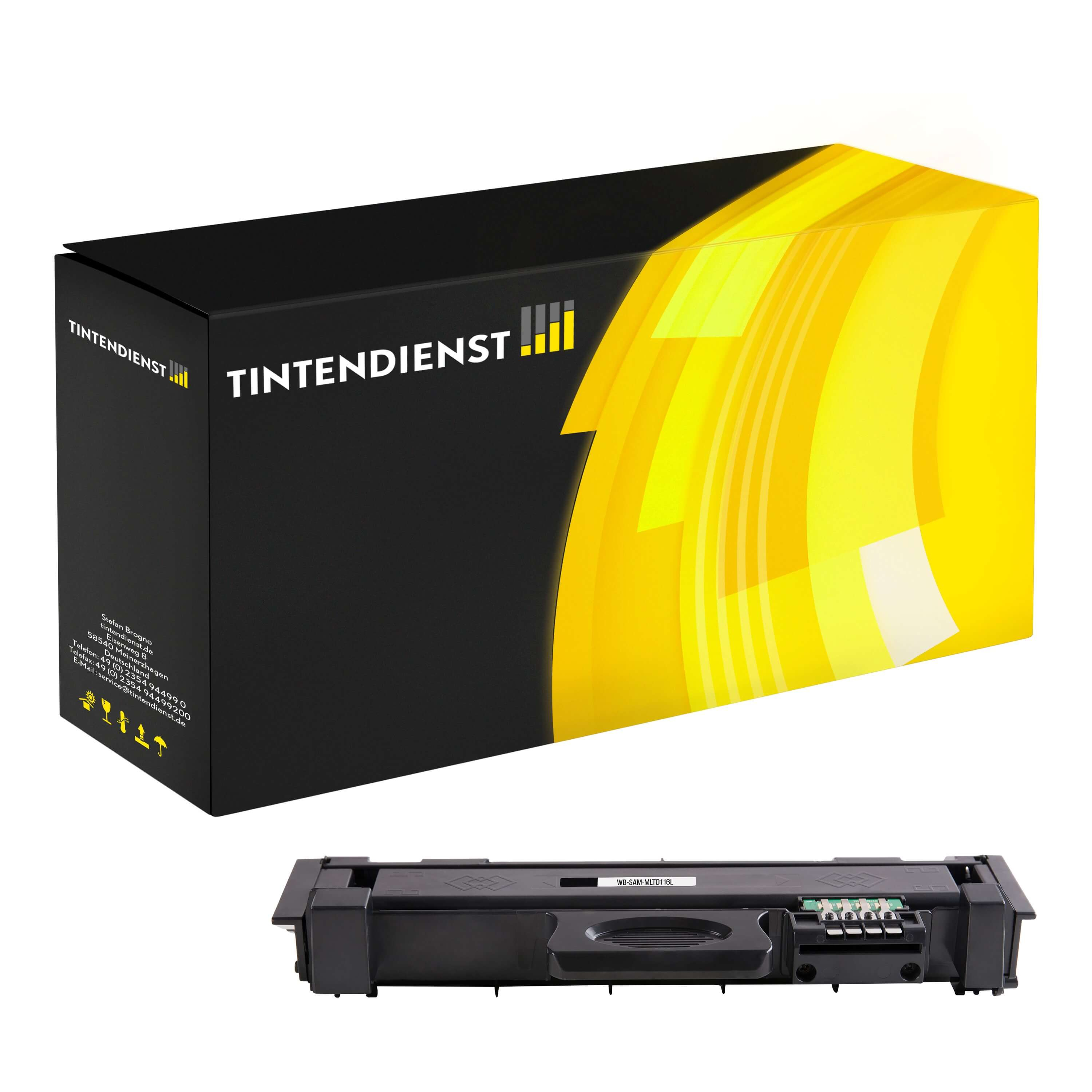 Toner kompatibel für Samsung SL-M 2675 FN (MLT-D116L/ELS / 116L) Schwarz