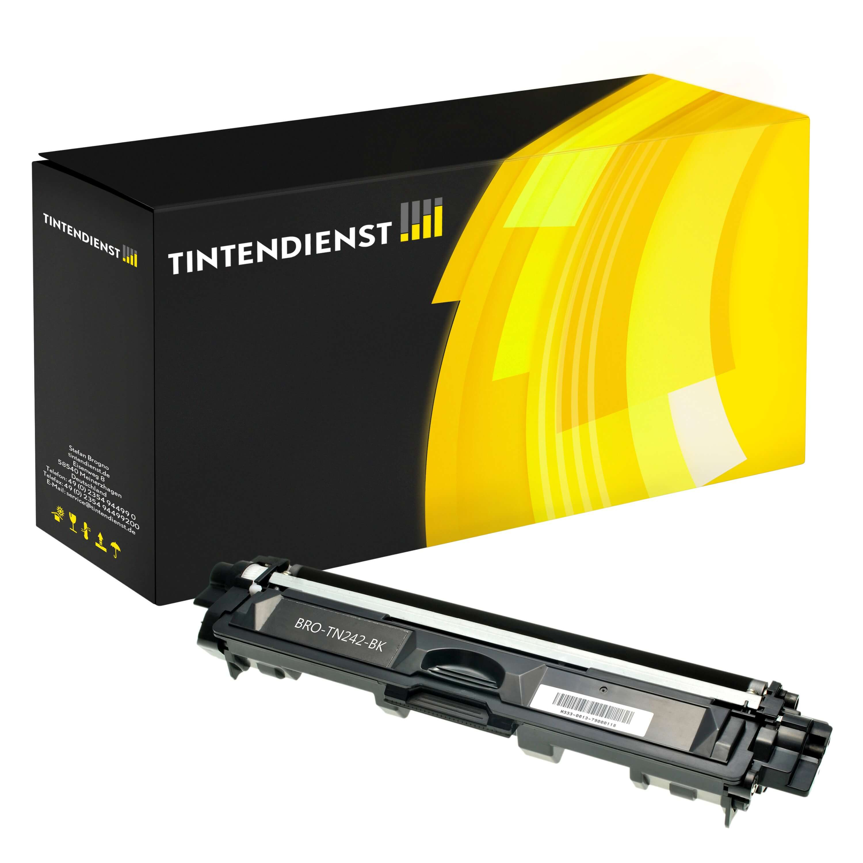 Toner kompatibel für Brother MFC-9342 CDW (TN-242BK) Schwarz