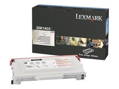 Original Toner Lexmark C 510 Series (20K1403) Schwarz