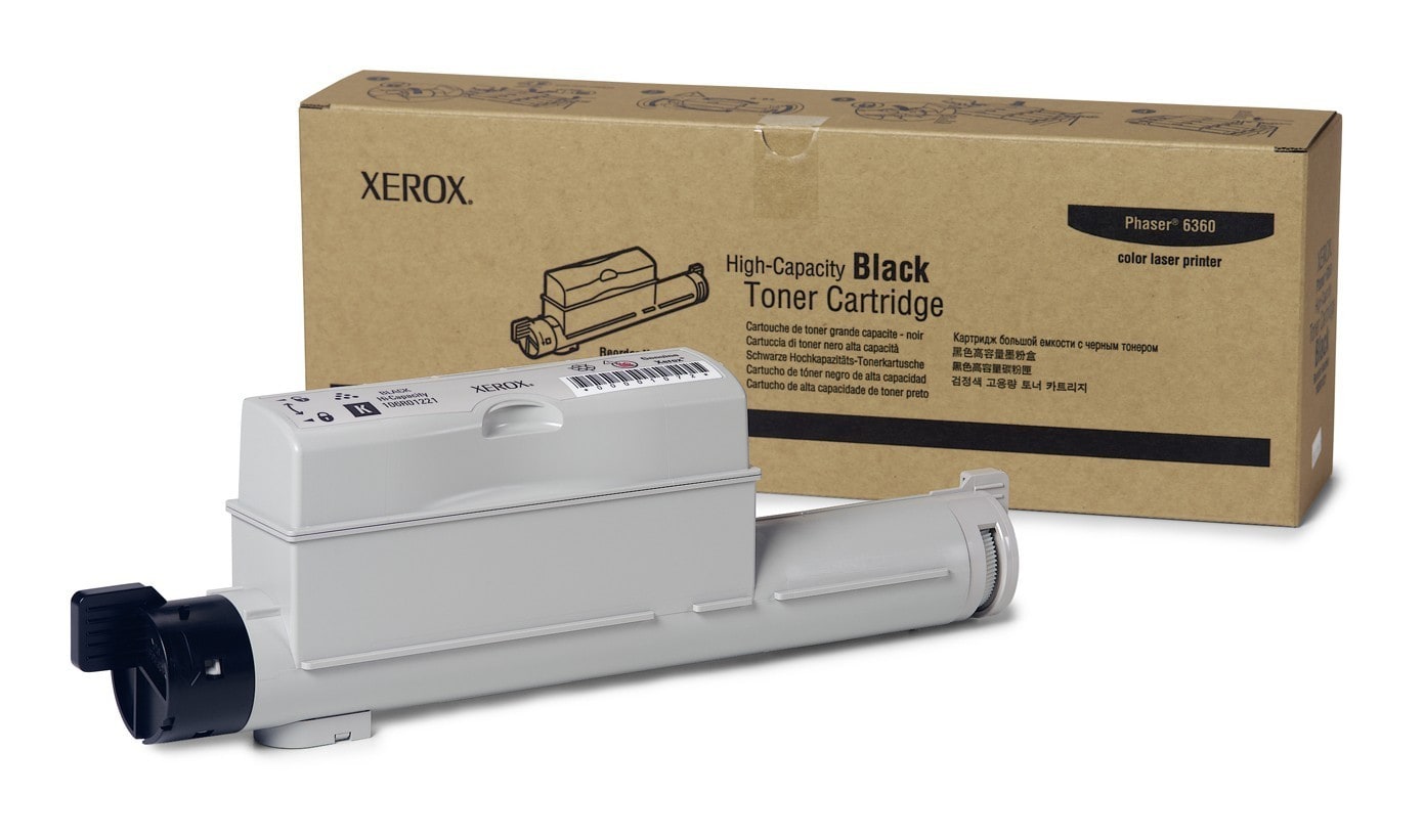Original Toner Xerox Phaser 6360 (106R01221) Schwarz