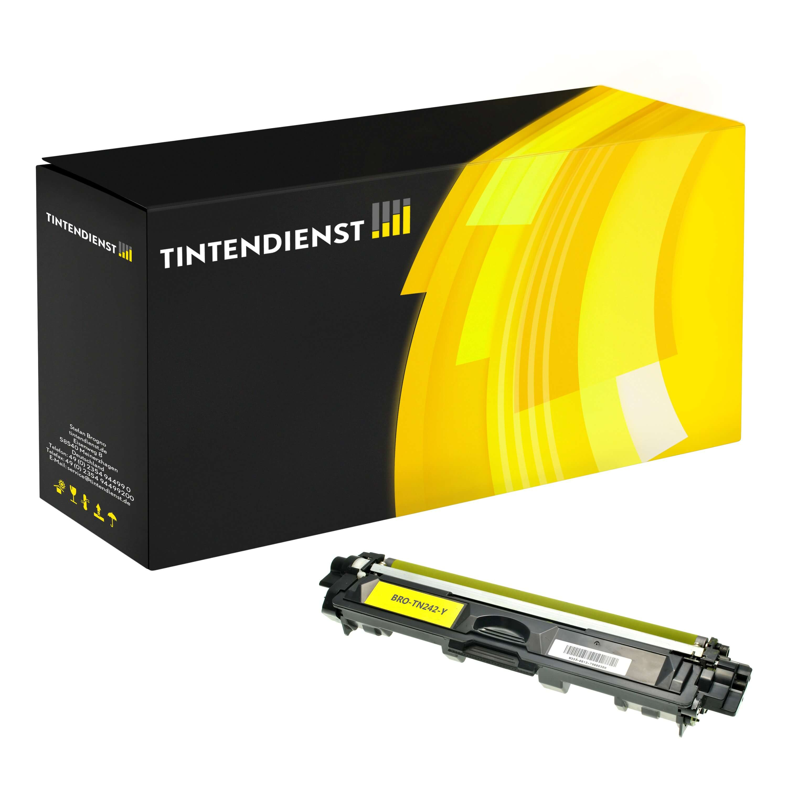 Toner kompatibel für Brother HL-3152 CDW (TN-242Y) Gelb