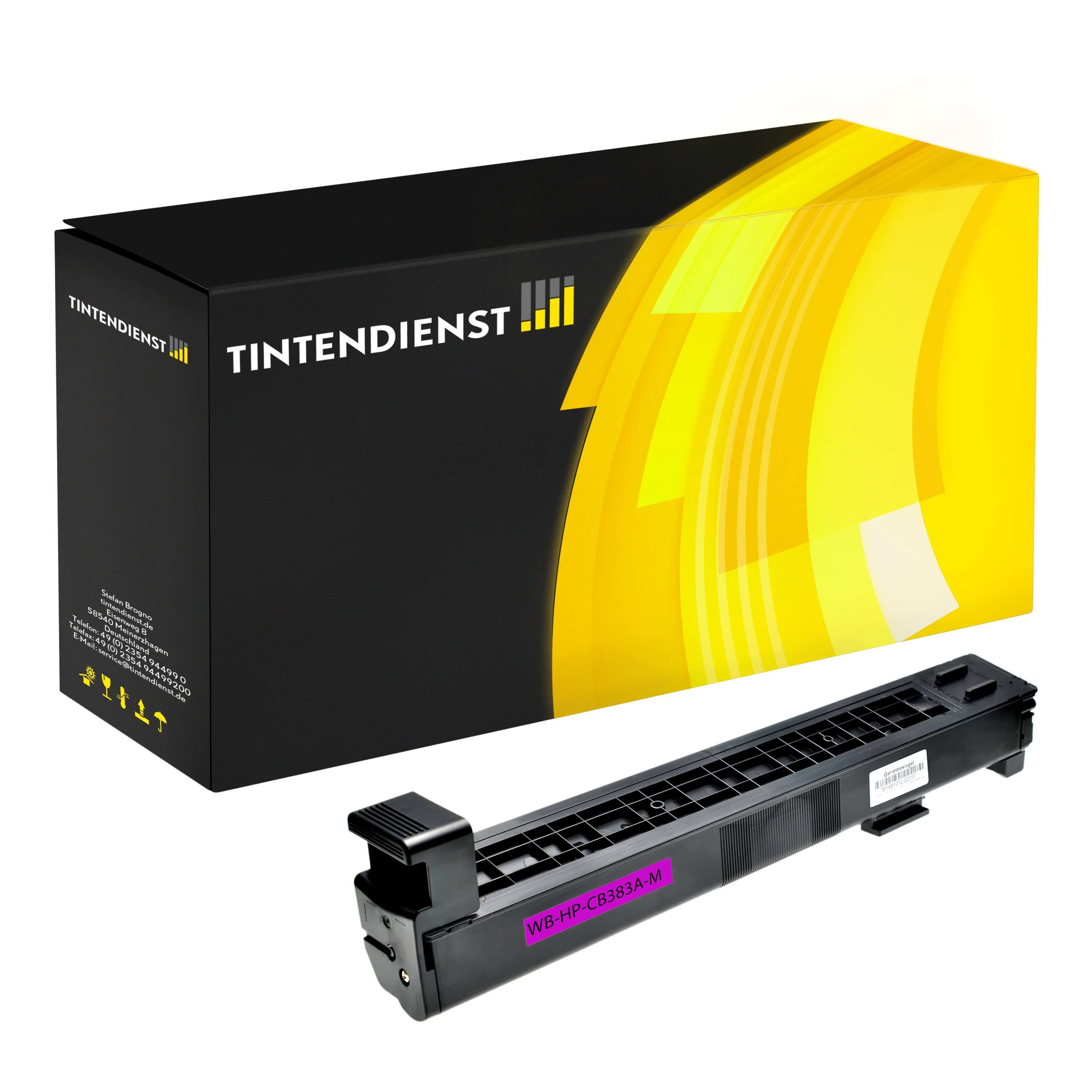 Toner kompatibel für HP Color LaserJet CM 6040 X MFP (CB383A / 824A) Magenta