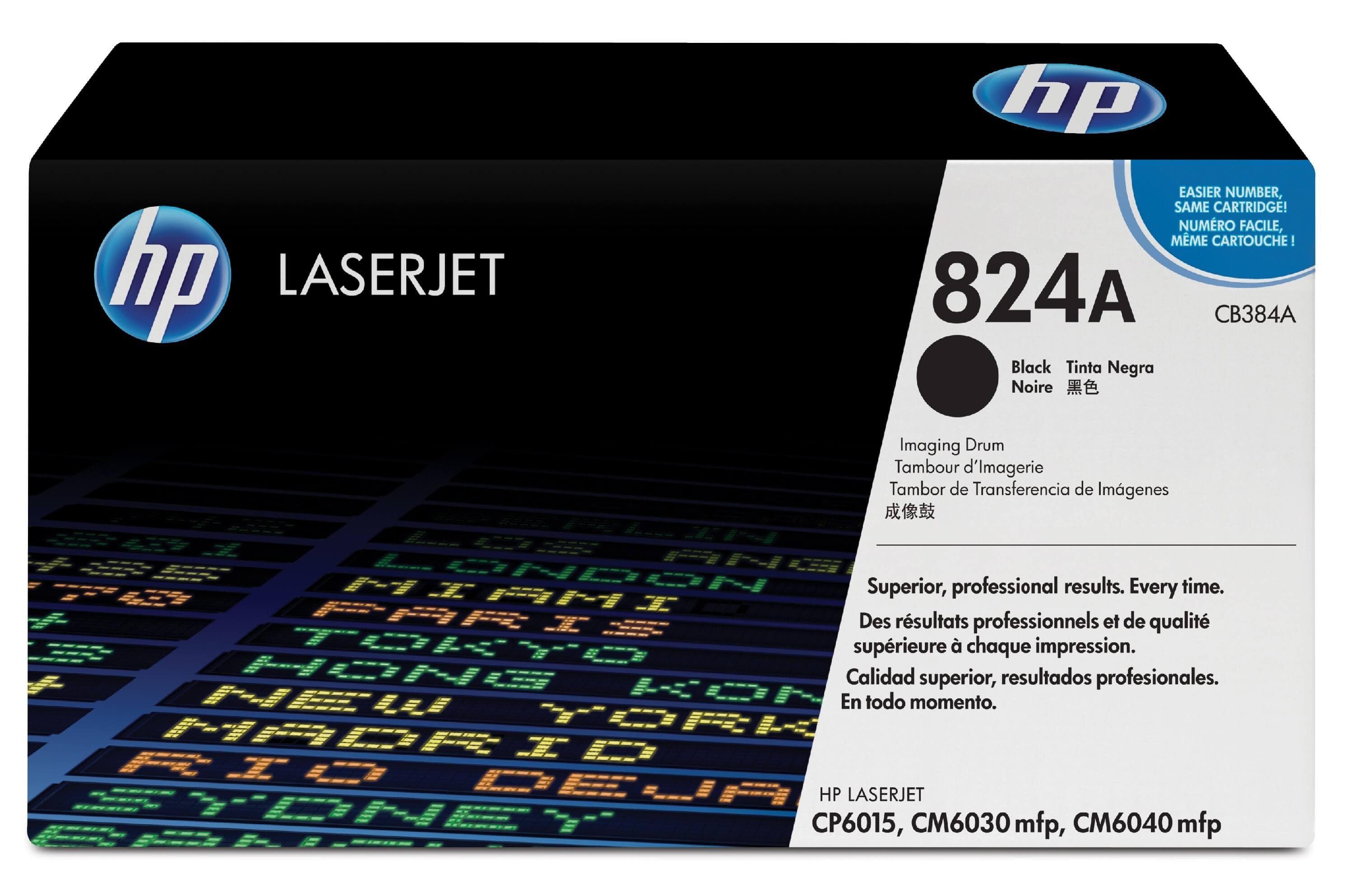 Original Trommel HP Color LaserJet CP 6015 Series (CB384A / 824A) Schwarz