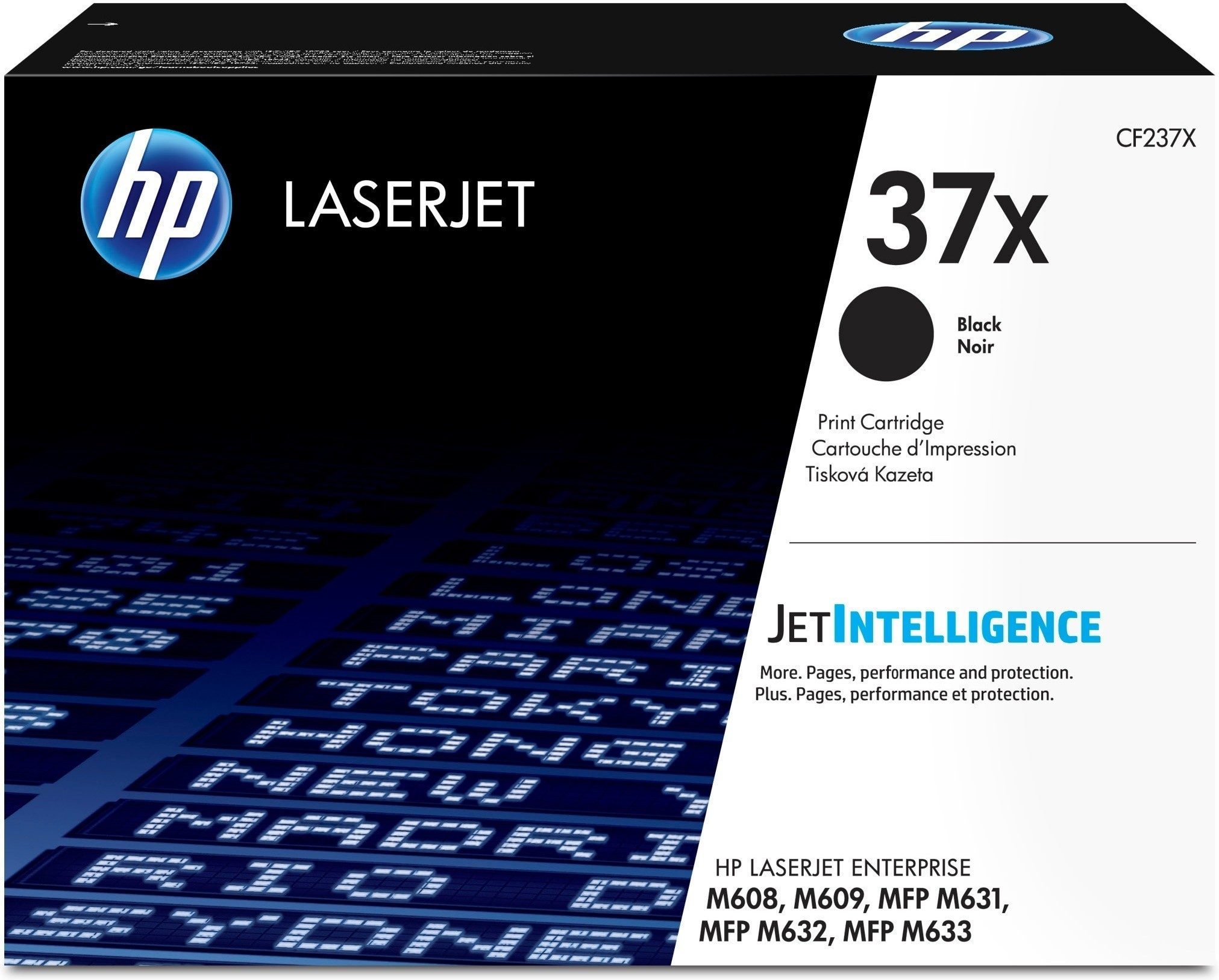 Original Toner HP LaserJet Enterprise MFP M 632 dx (CF237X / 37X) Schwarz