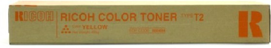 Original Toner Ricoh Aficio Color 3224 (888484 / TYPET2) Gelb