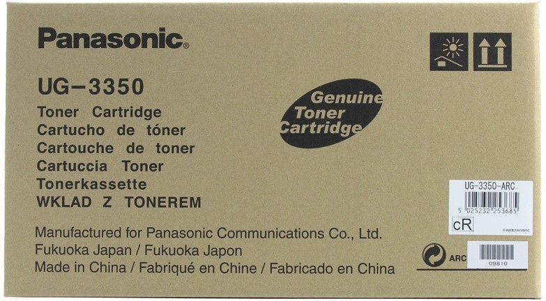 Original Toner Panasonic UF 580 Series (UG-3350) Schwarz