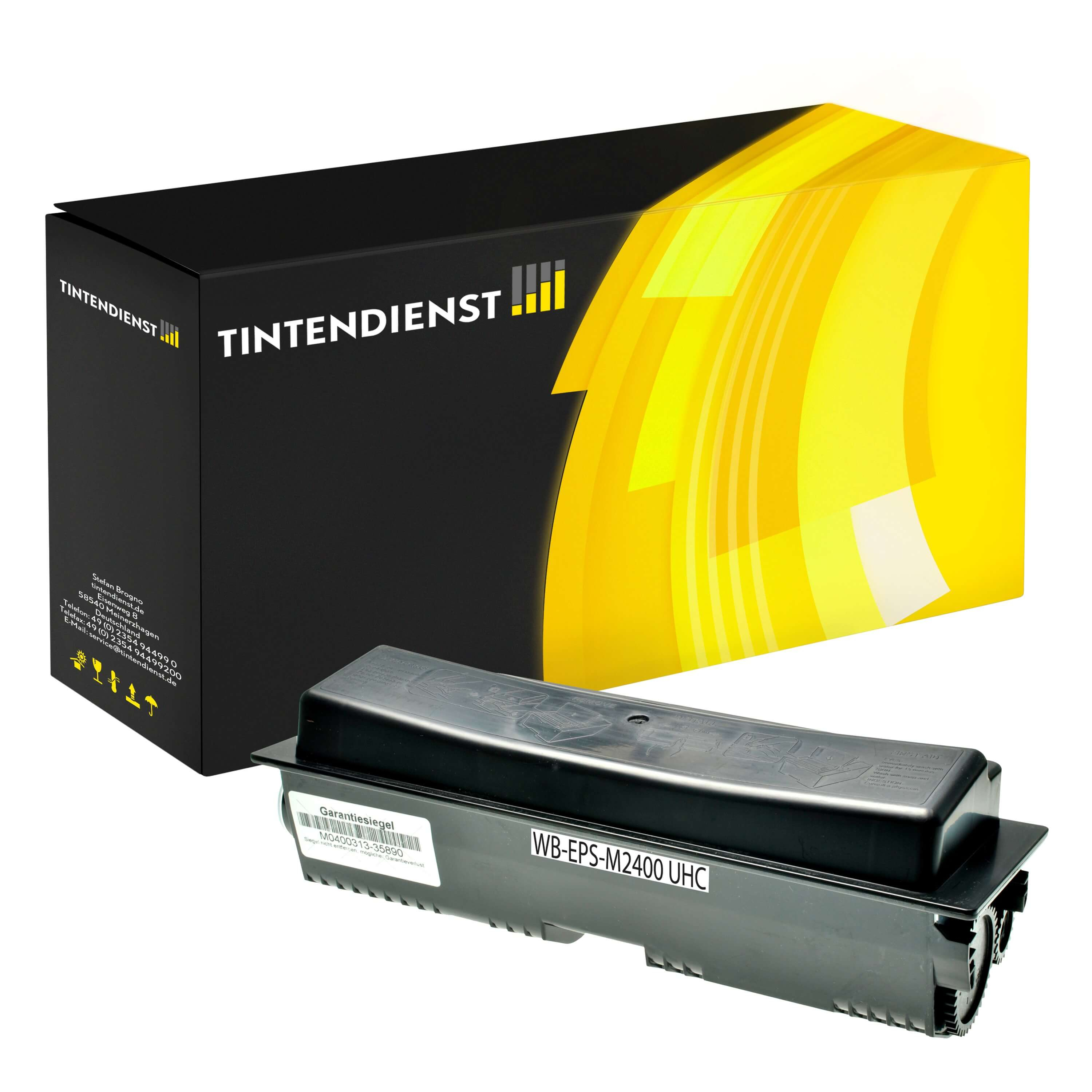 Toner kompatibel für Epson Aculaser M 2400 DT (C13S050582 / 0582) Schwarz