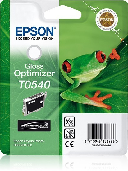 Original Druckerpatrone Epson Stylus Photo R 1800 (C13T05404010 / T0540) Gloss Optimizer